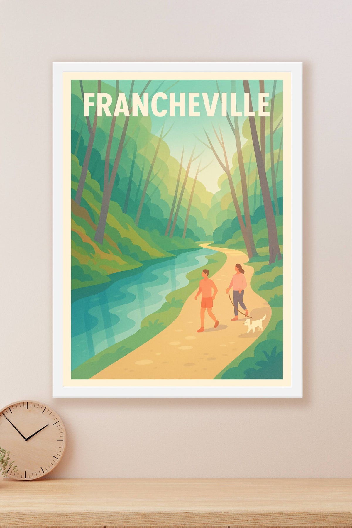 Affiche de Francheville - Balade paisible en nature