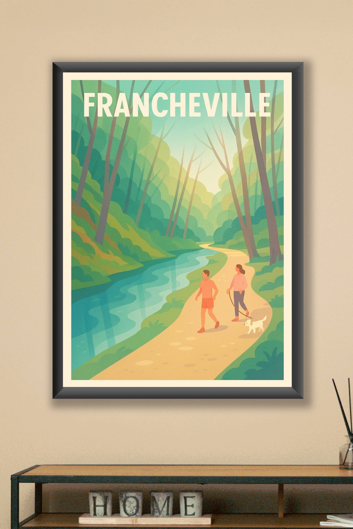 Affiche de Francheville - Balade paisible en nature
