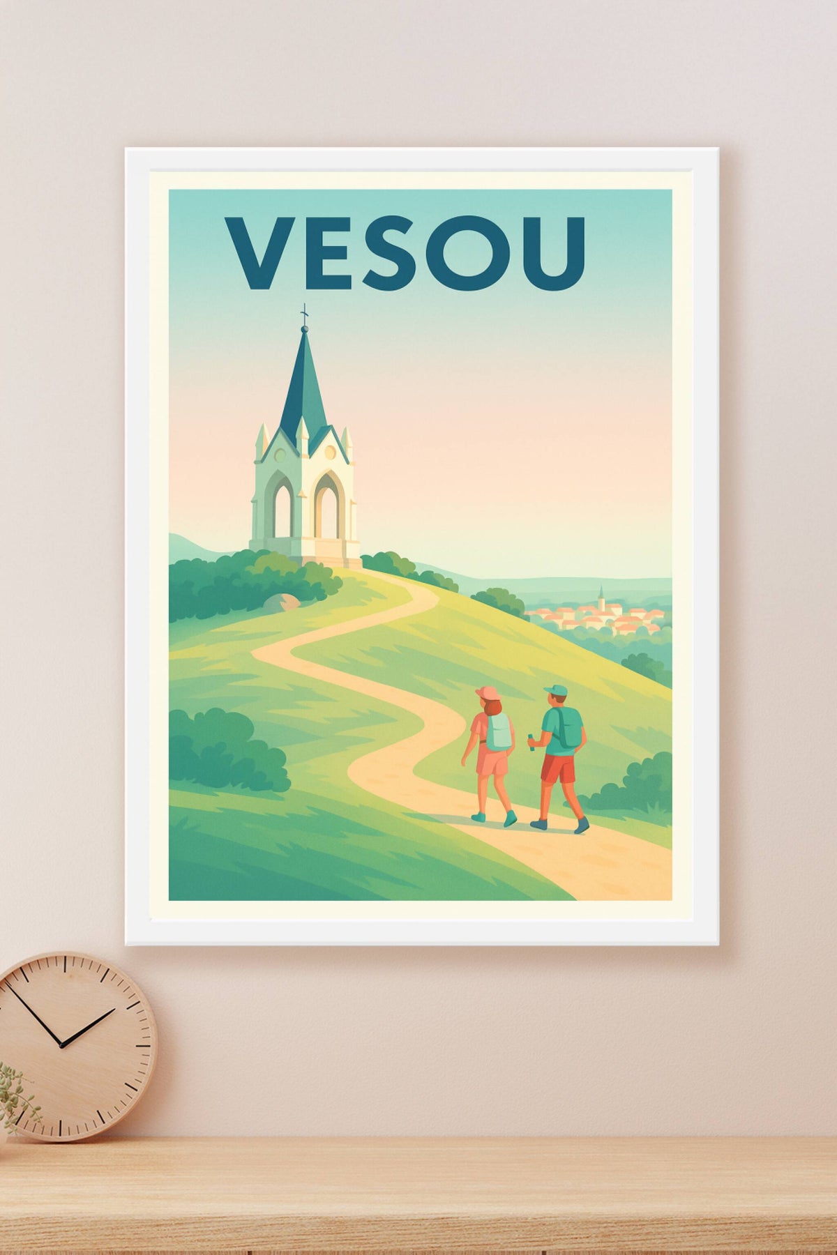 Affiche de Vesou - Promenade au sommet du charme pastoral