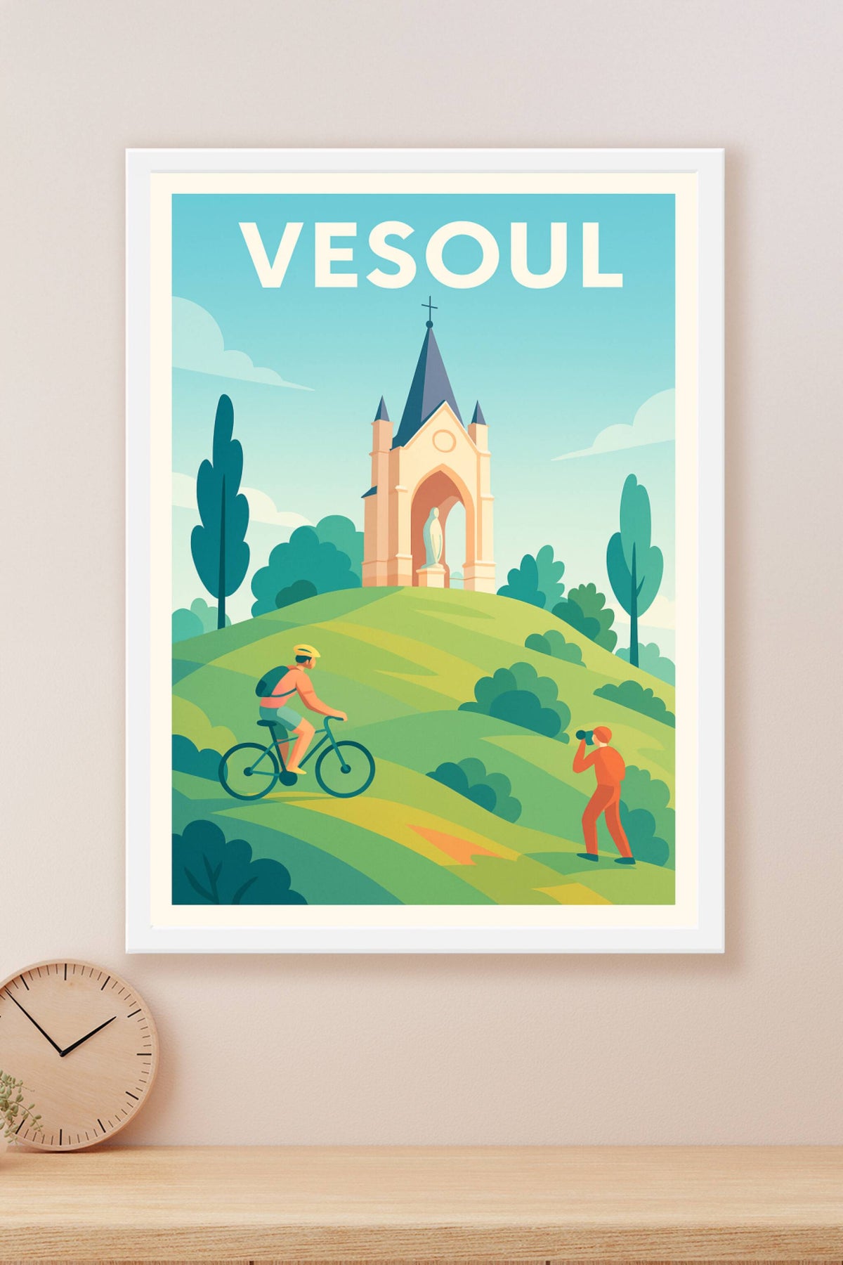 Affiche de Vesoul - Nature et découvertes au sommet