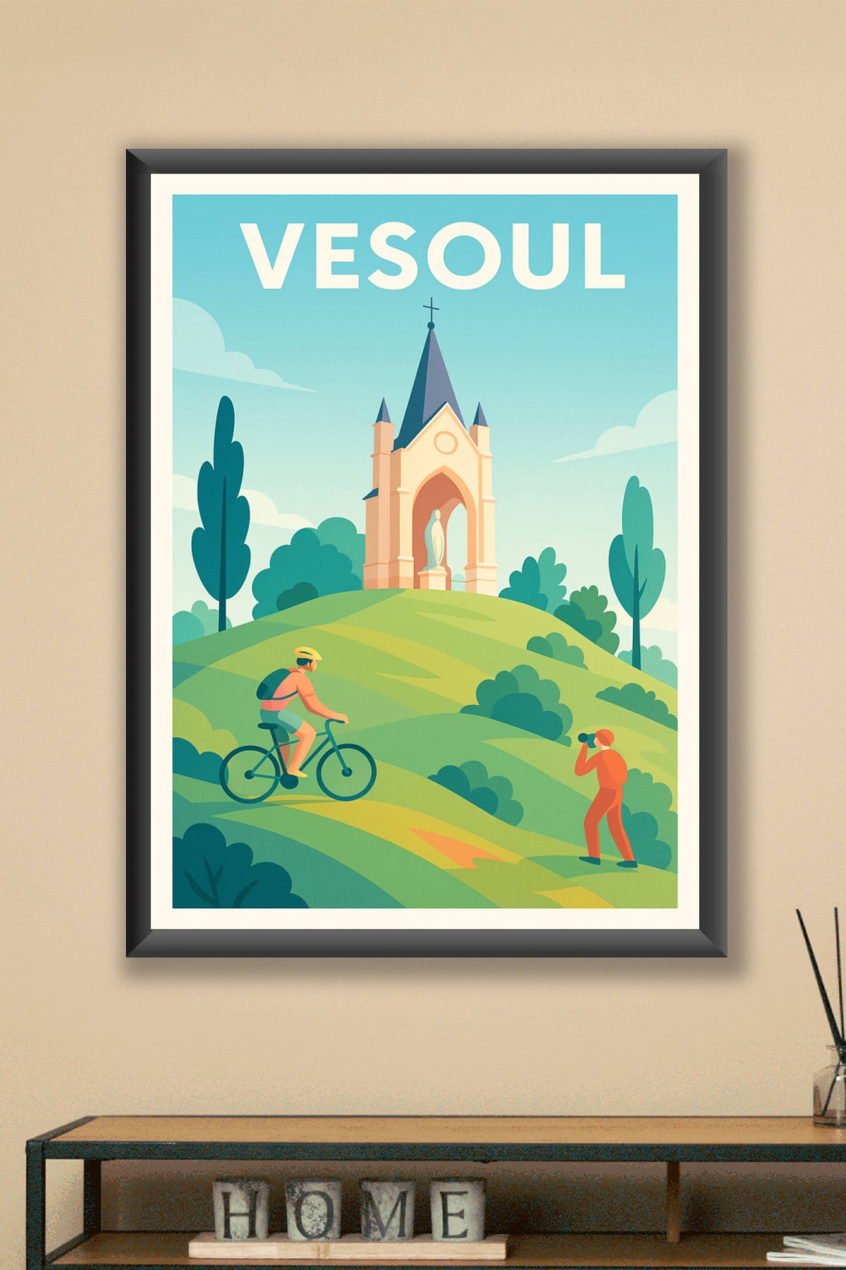 Affiche de Vesoul - Nature et découvertes au sommet