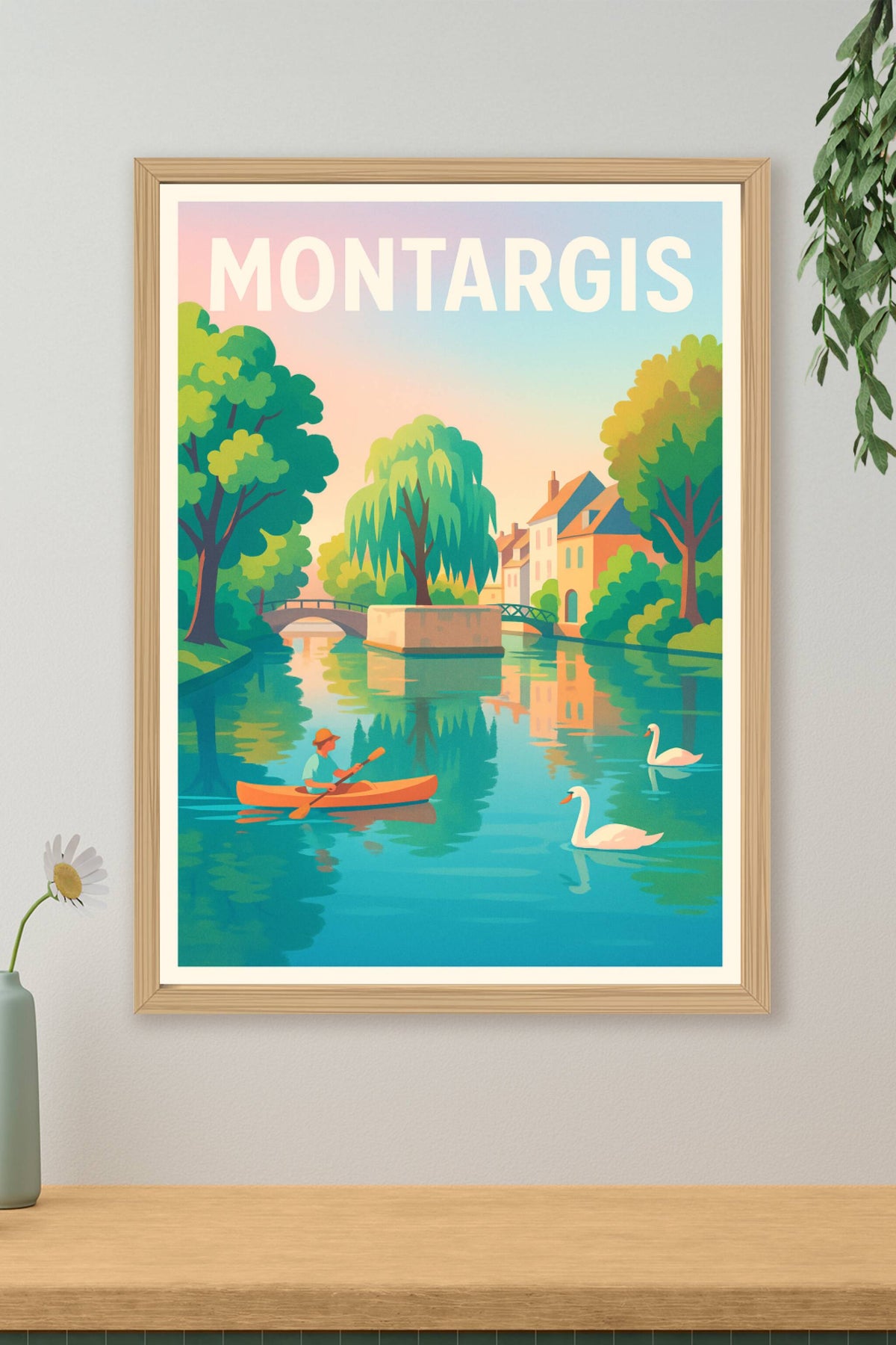 Affiche de Montargis - Sérénité au fil de l'eau