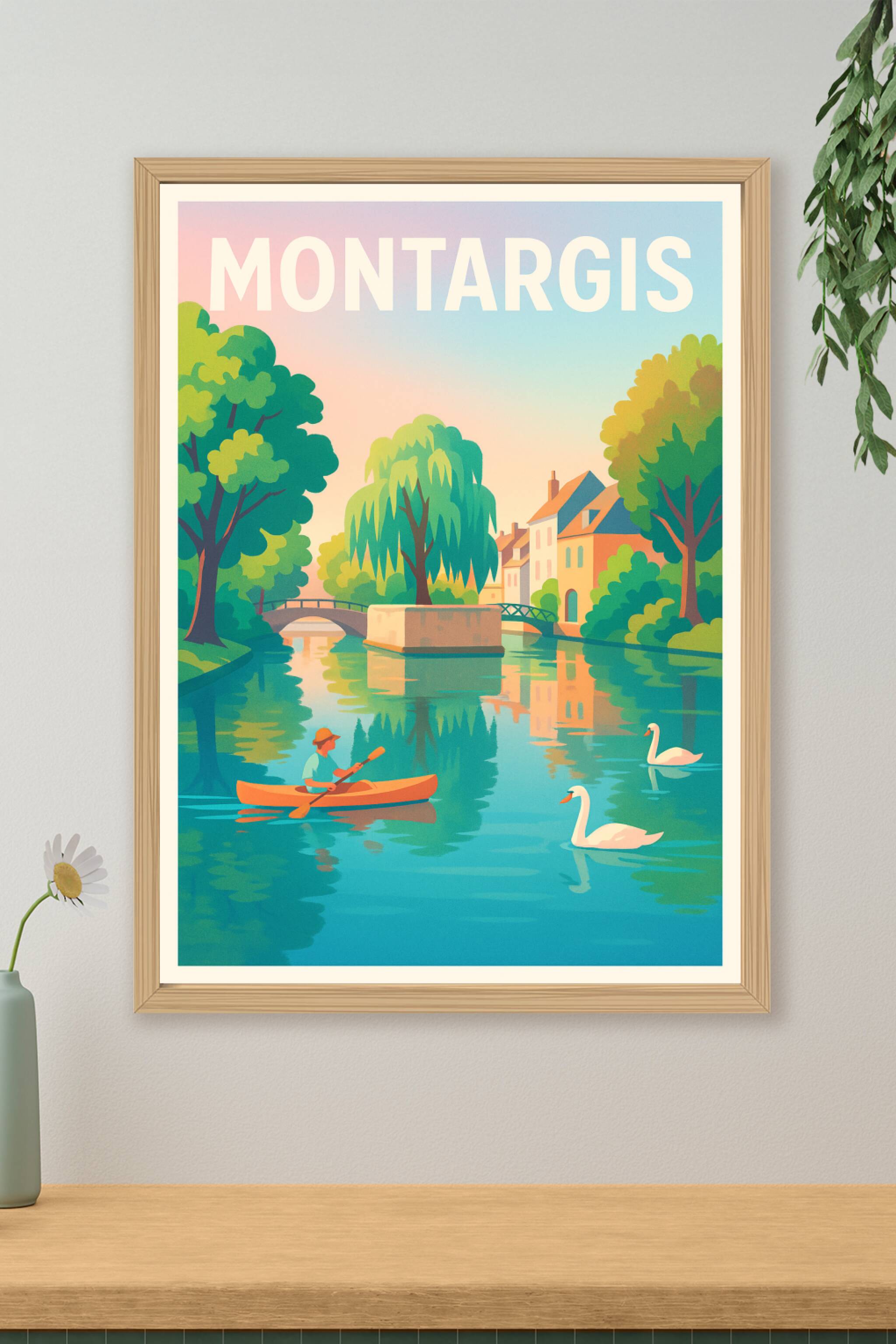 Affiche de Montargis - Sérénité au fil de l'eau
