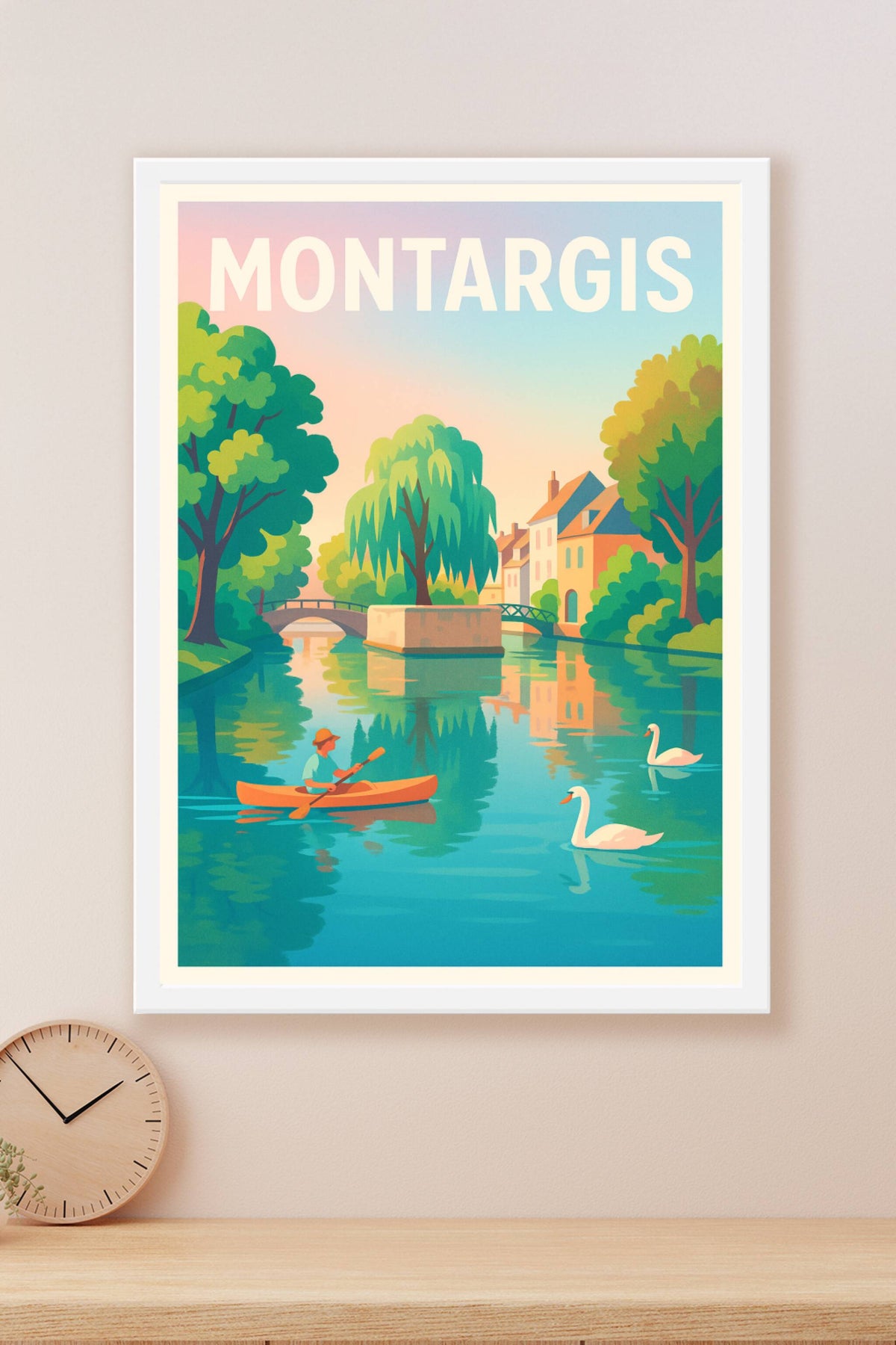 Affiche de Montargis - Sérénité au fil de l'eau