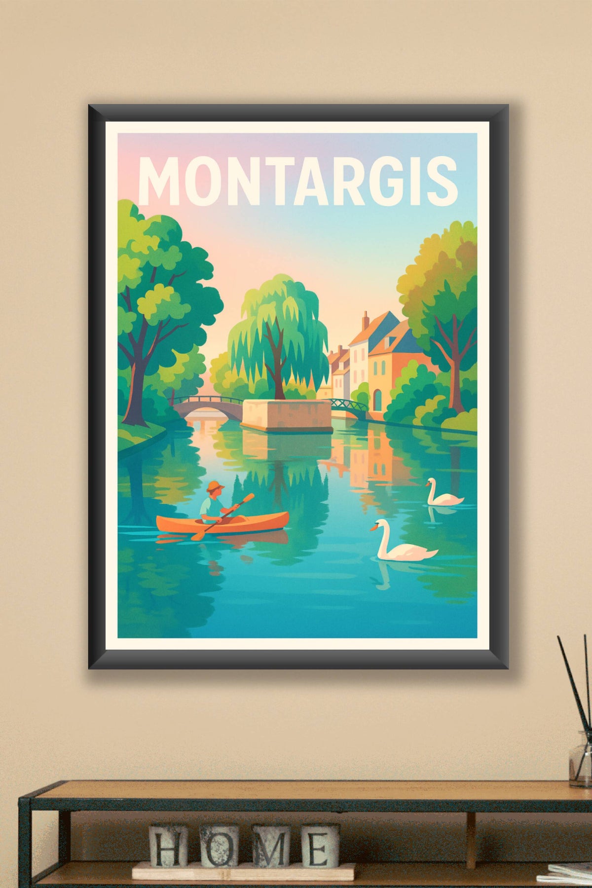 Affiche de Montargis - Sérénité au fil de l'eau