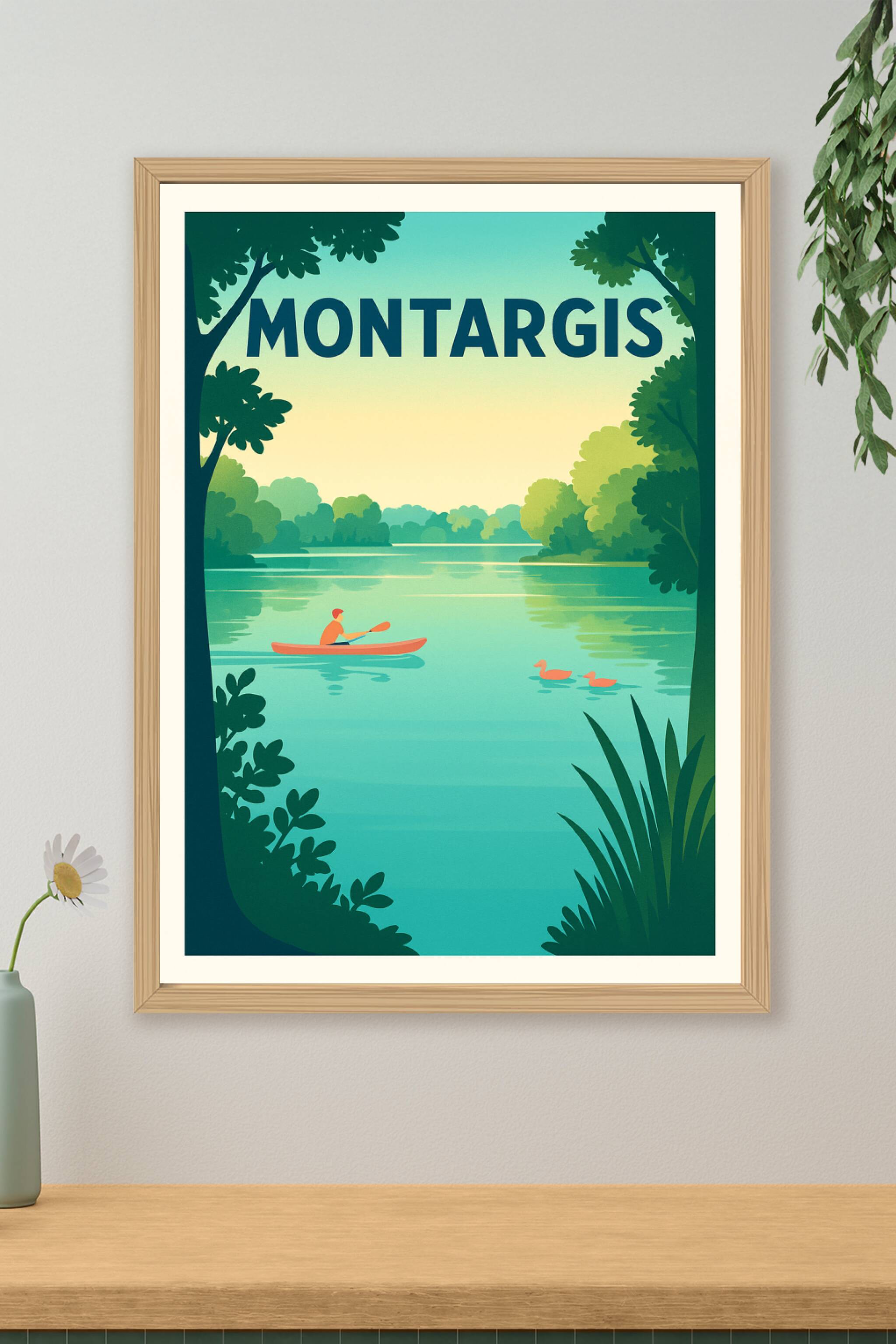 Affiche de Montargis - Sérénité au fil de l'eau
