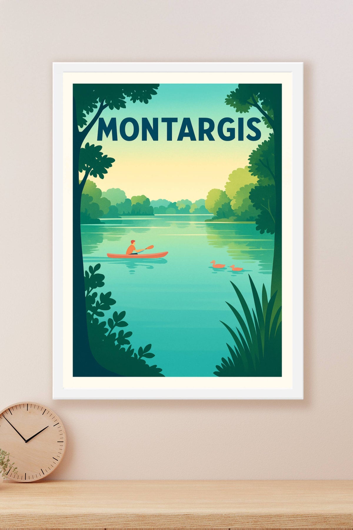 Affiche de Montargis - Sérénité au fil de l'eau