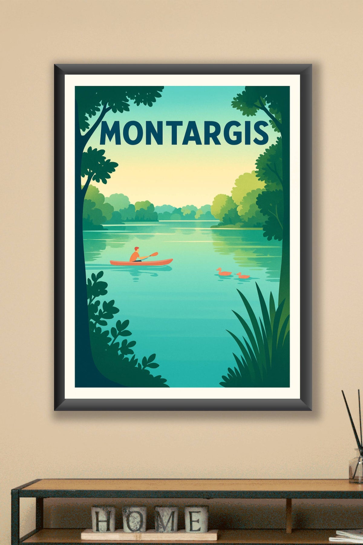 Affiche de Montargis - Sérénité au fil de l'eau