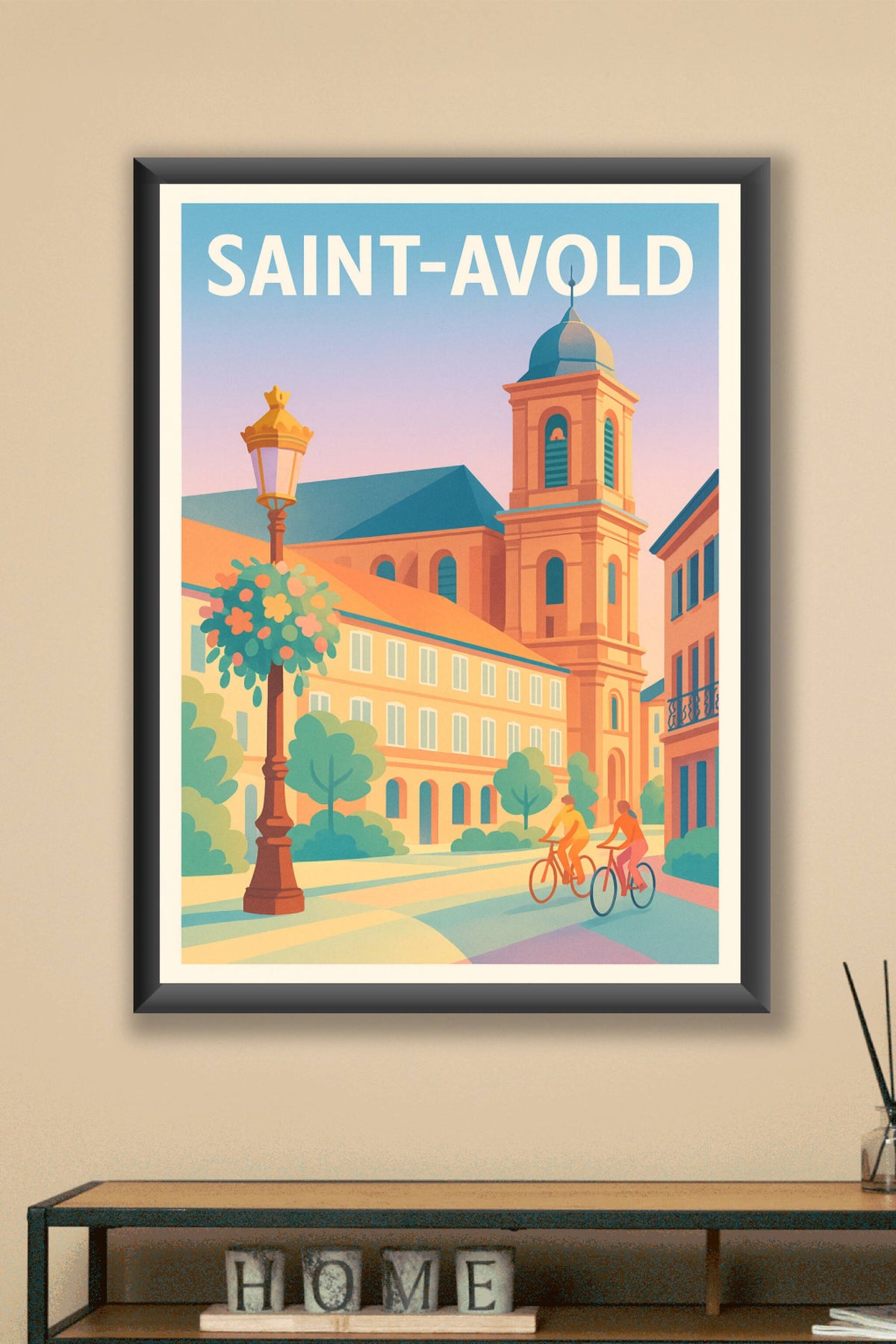 Affiche de Saint-Avold - L'élégance paisible d'une ville au charme authentique