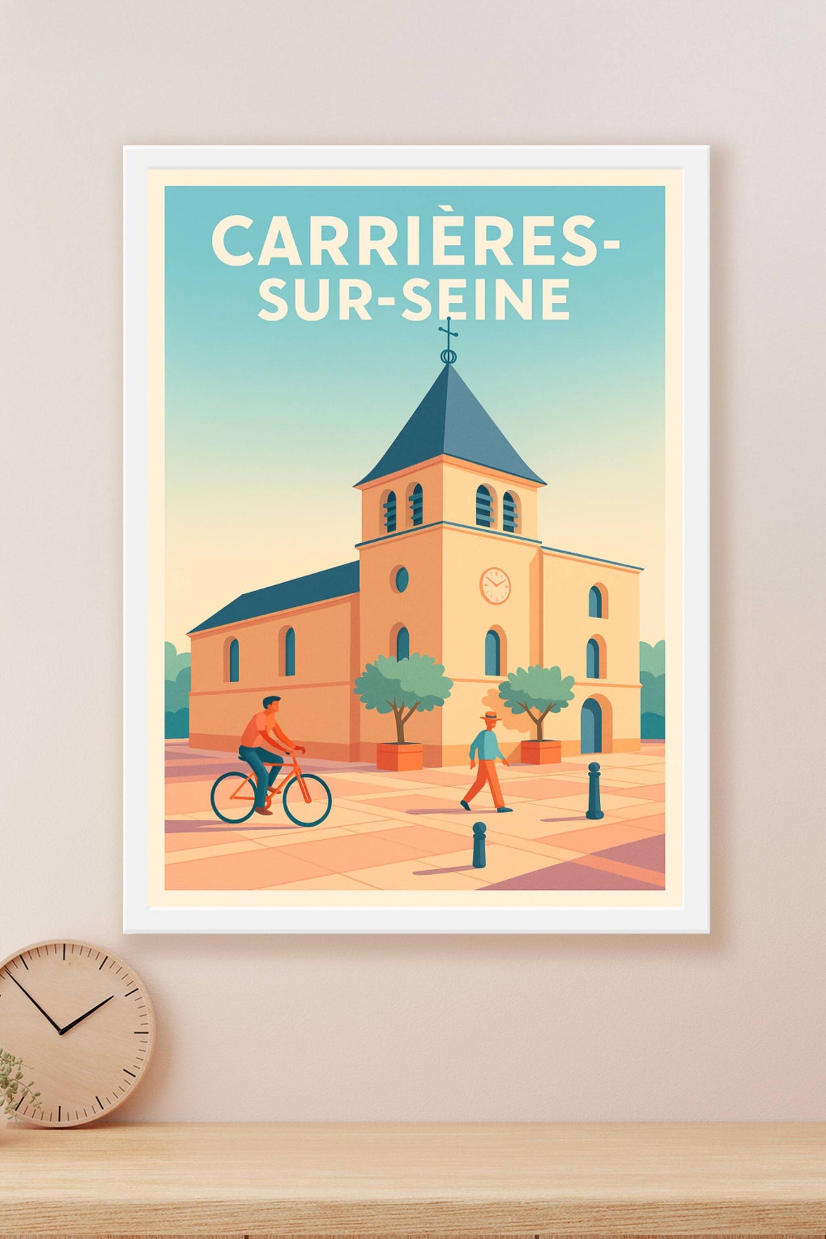 Affiche de Carrières-sur-Seine - Charme paisible au cœur de la ville