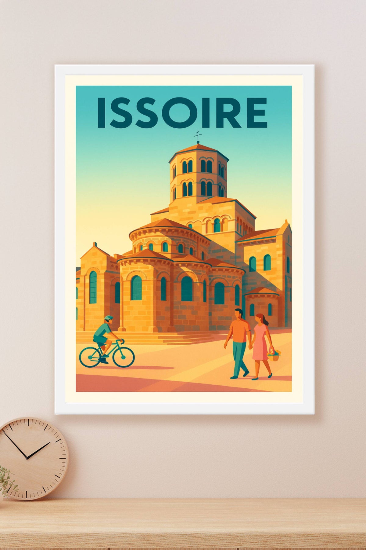 Affiche de Issoire - Charme Roman au Cœur de l'Auvergne