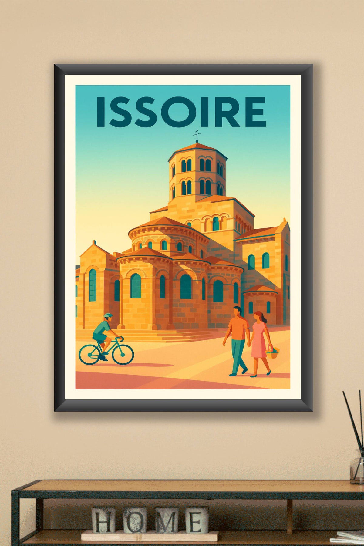 Affiche de Issoire - Charme Roman au Cœur de l'Auvergne