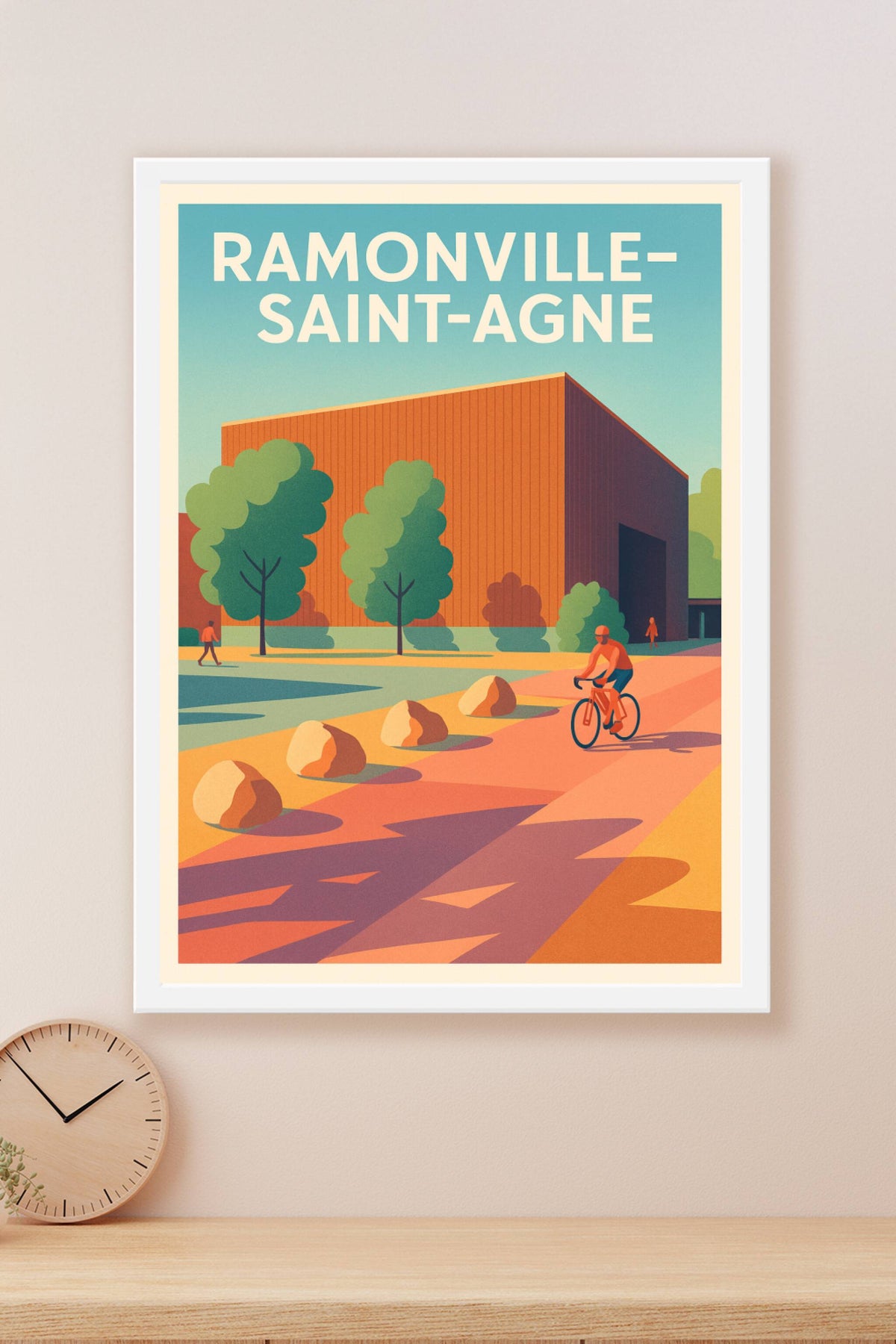 Affiche de Ramonville-Saint-Agne - Sérénité urbaine et nature en harmonie