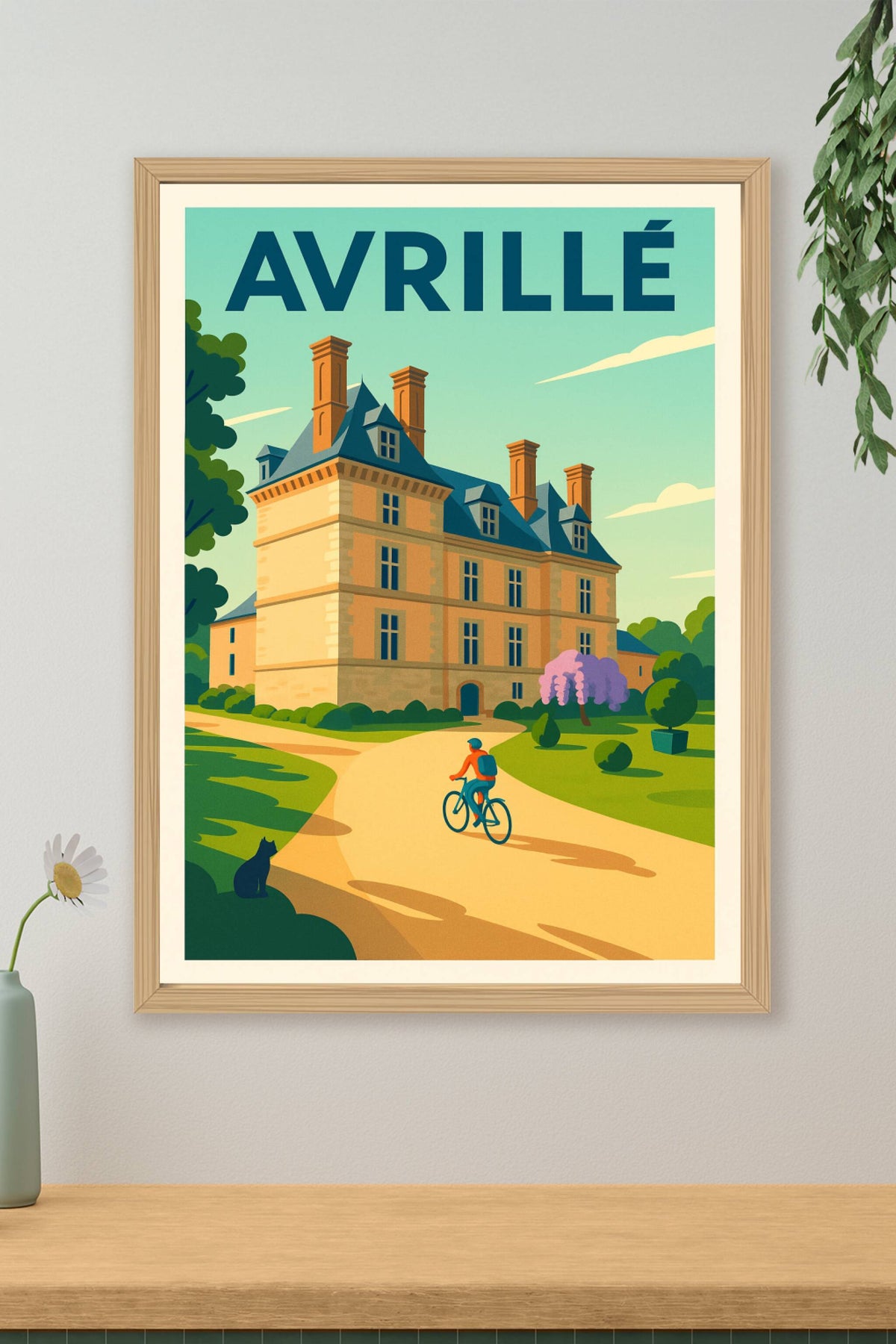 Affiche de Avrillé - Élégance et tranquillité au cœur de la ville