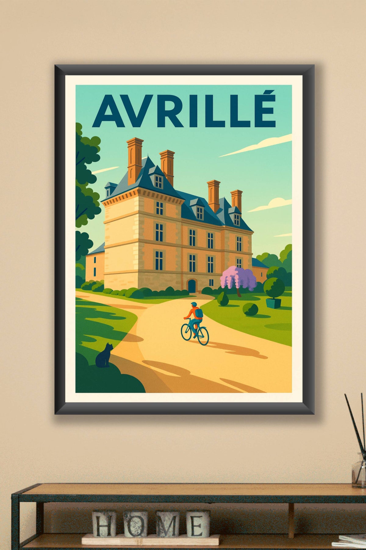 Affiche de Avrillé - Élégance et tranquillité au cœur de la ville