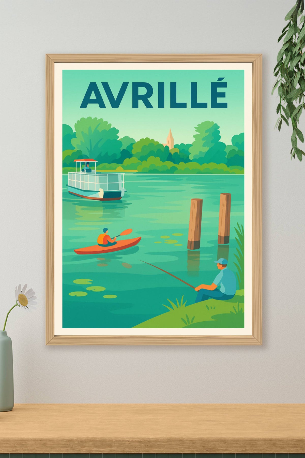 Affiche de Avrillé - Évasion au fil de l'eau