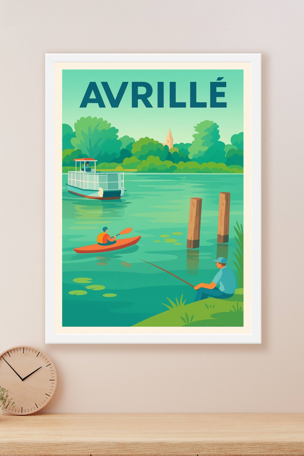 Affiche de Avrillé - Évasion au fil de l'eau