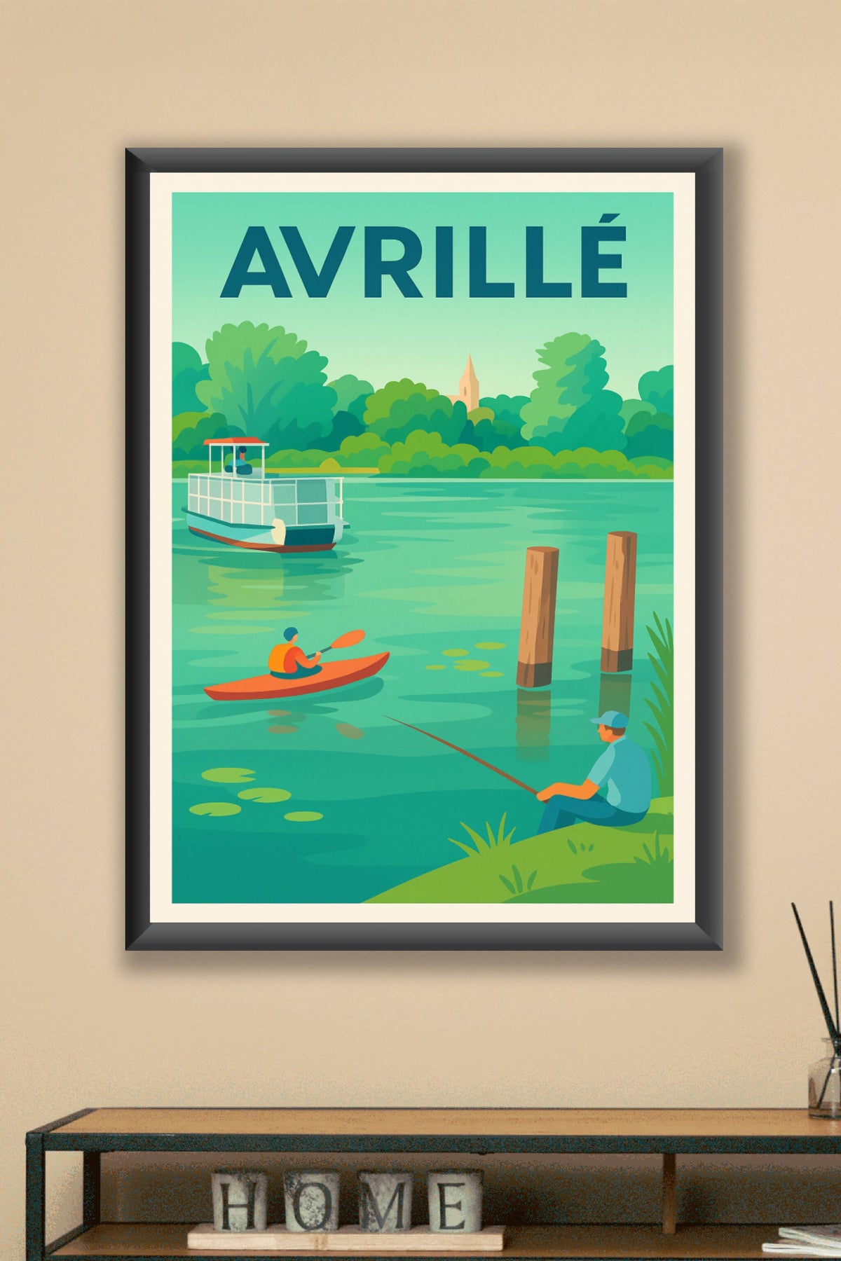 Affiche de Avrillé - Évasion au fil de l'eau