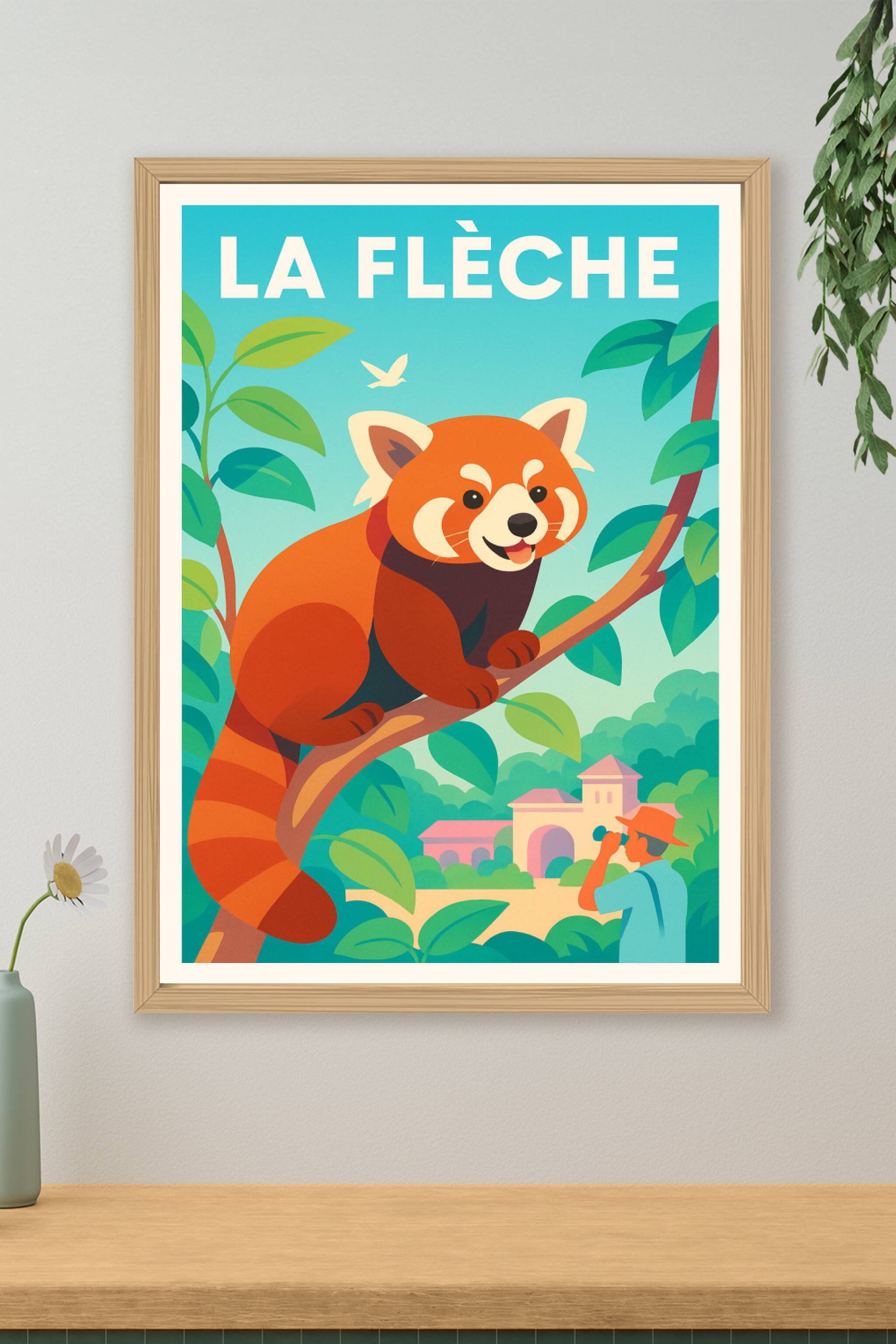 Affiche de La Flèche - Découvrez la nature et ses trésors