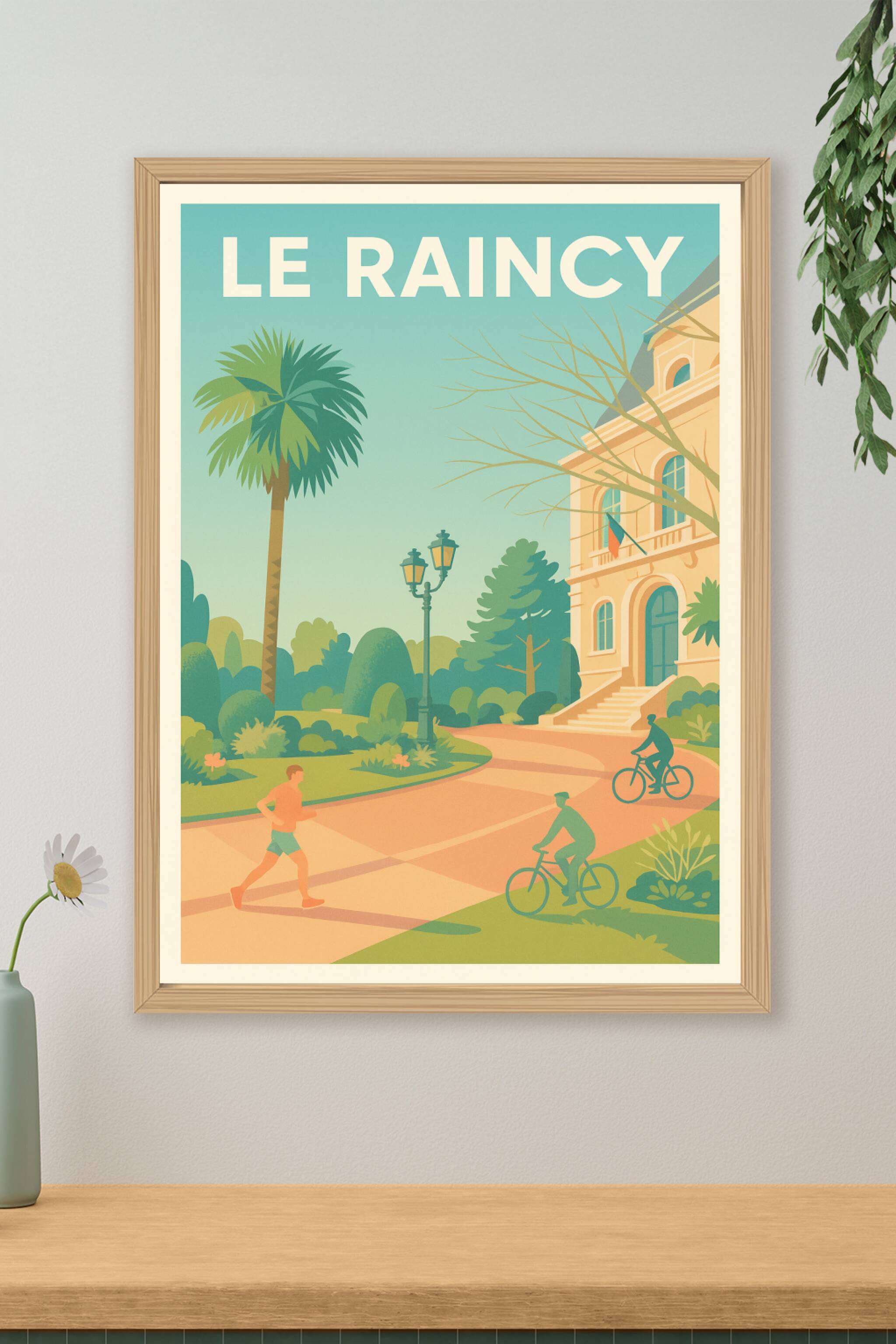 Affiche de Le Raincy - Promenade et détente au cœur de la ville