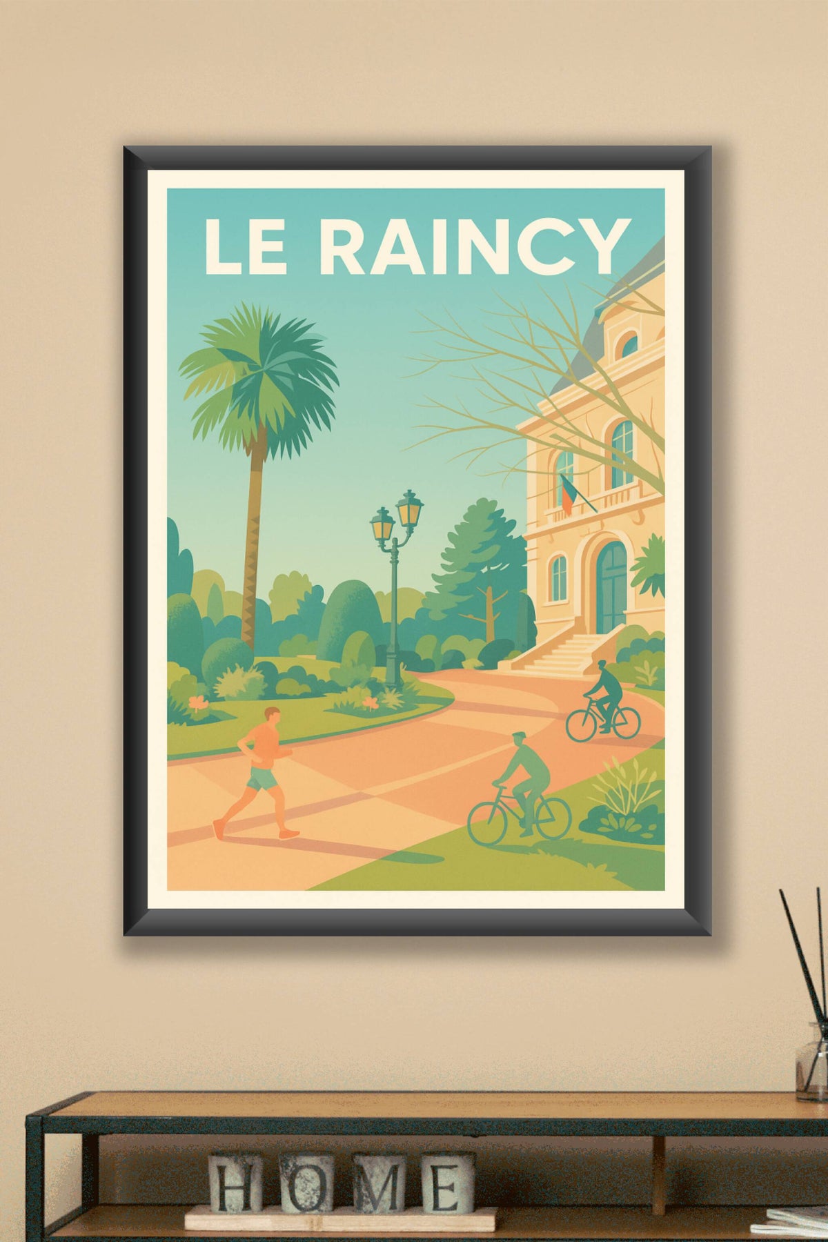 Affiche de Le Raincy - Promenade et détente au cœur de la ville