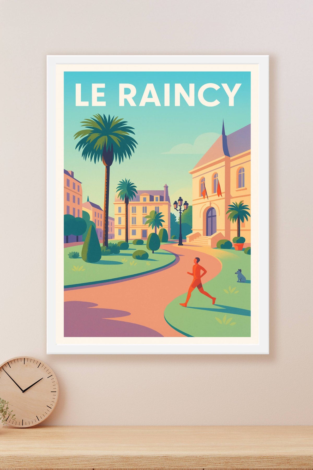 Affiche de Le Raincy - Promenade ensoleillée au cœur de la ville
