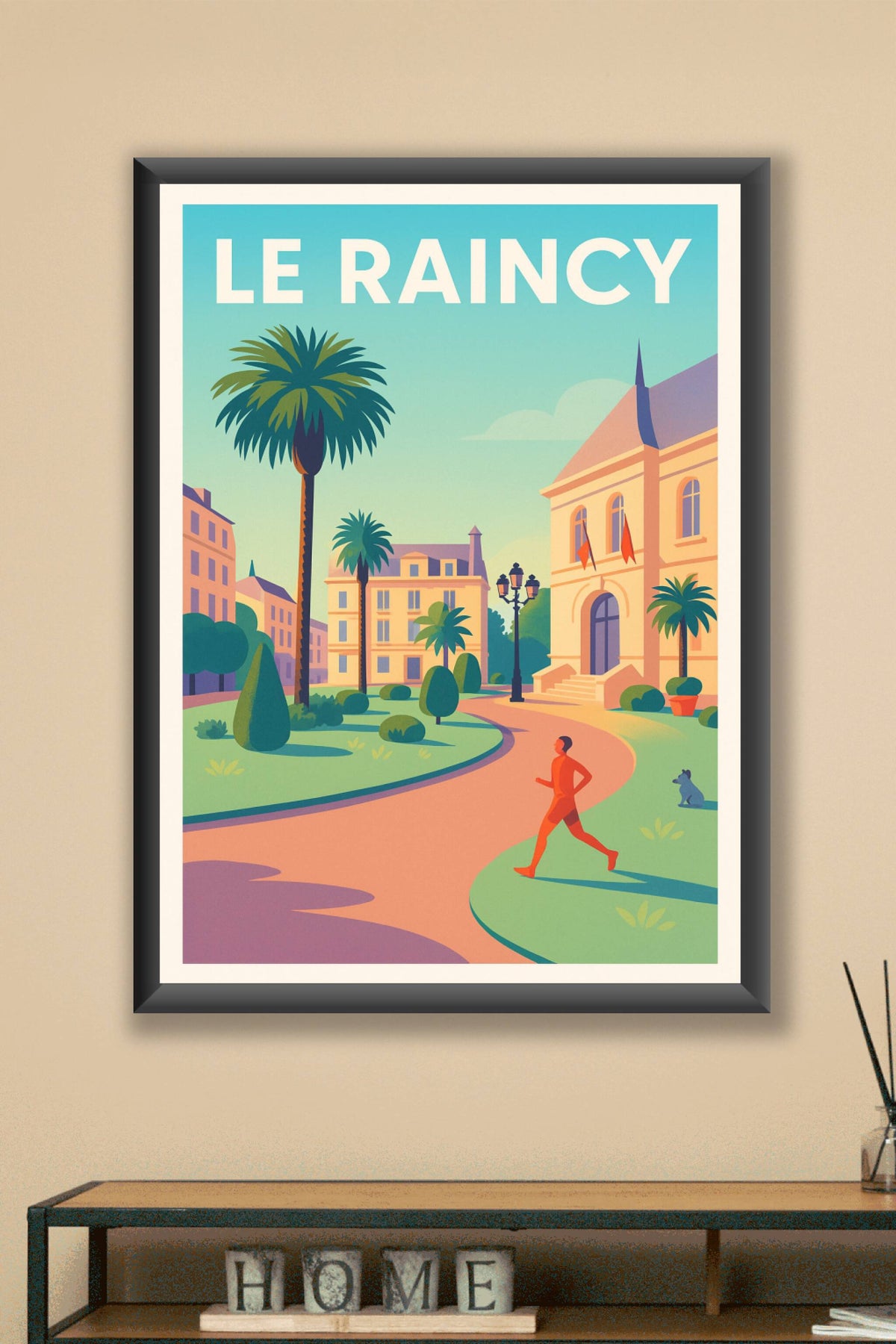 Affiche de Le Raincy - Promenade ensoleillée au cœur de la ville