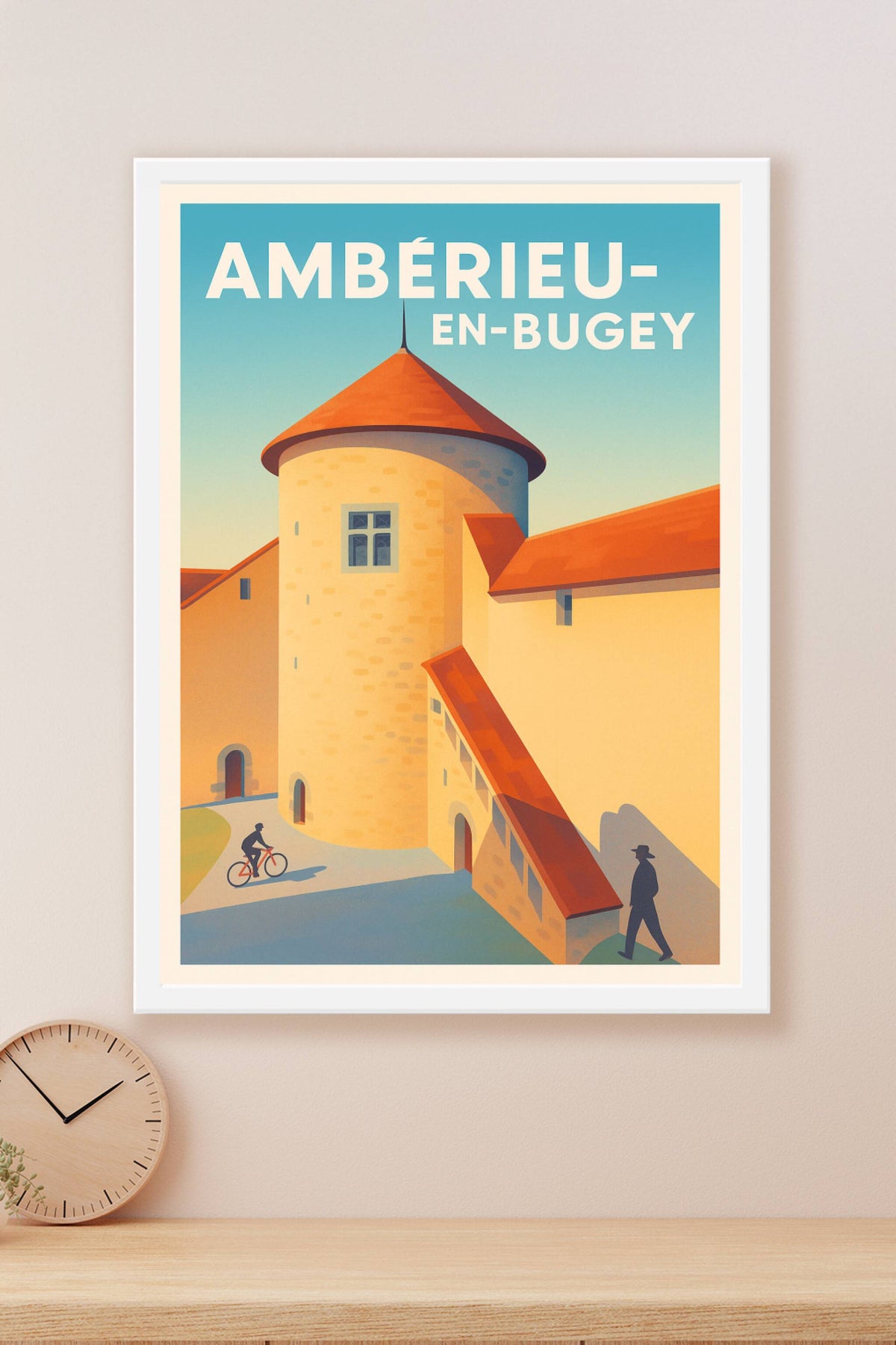 Affiche de Ambérieu-en-Bugey - Charme et lumière d'une cité historique