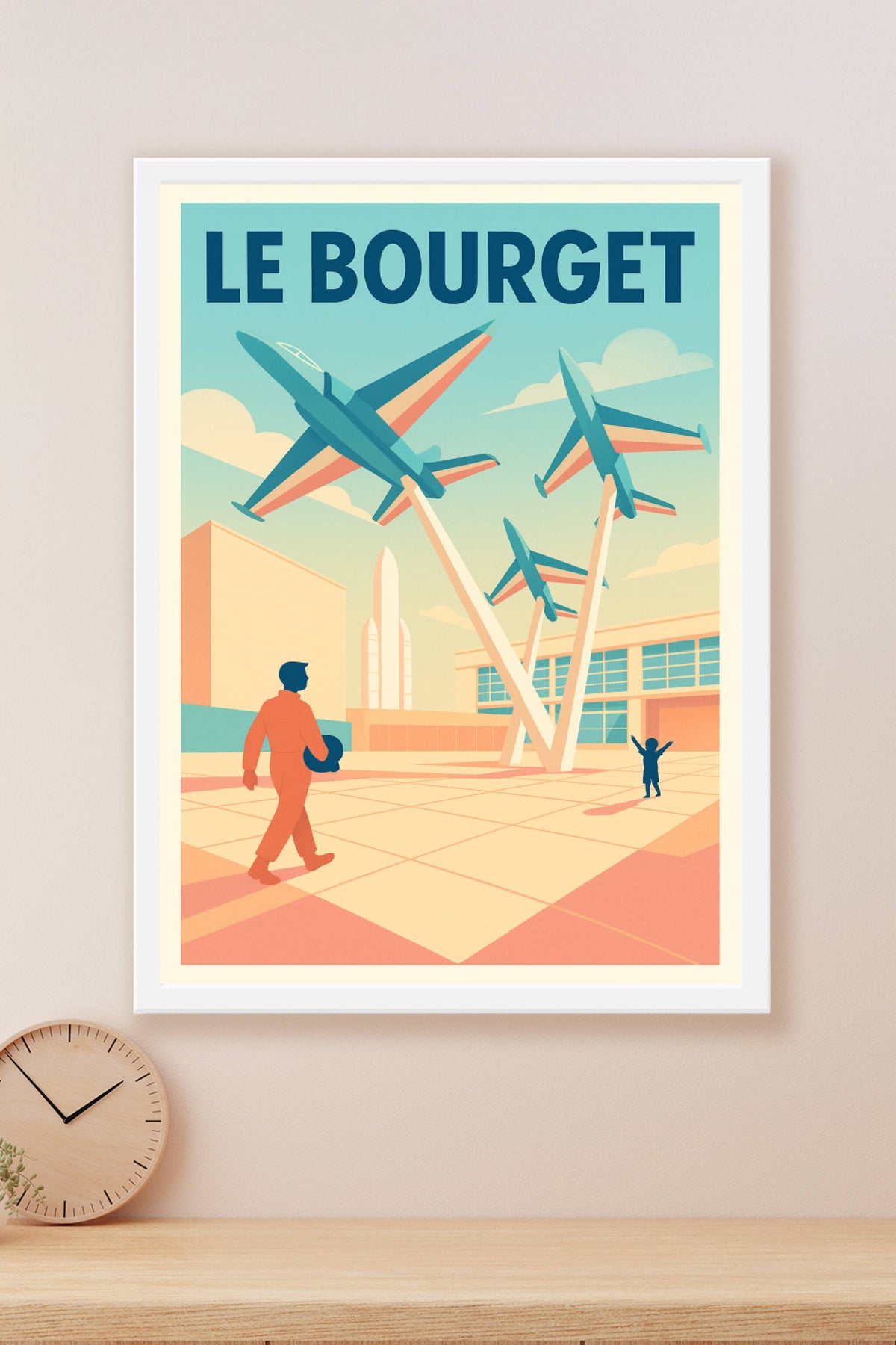 Affiche de Le Bourget - L'aviation en plein envol