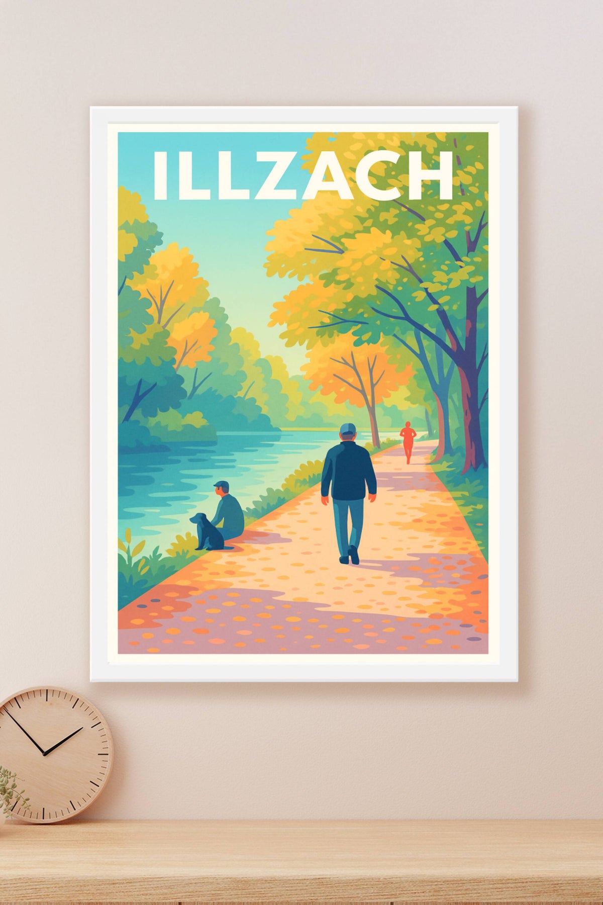 Affiche de Illzach - Promenade aux couleurs d'automne
