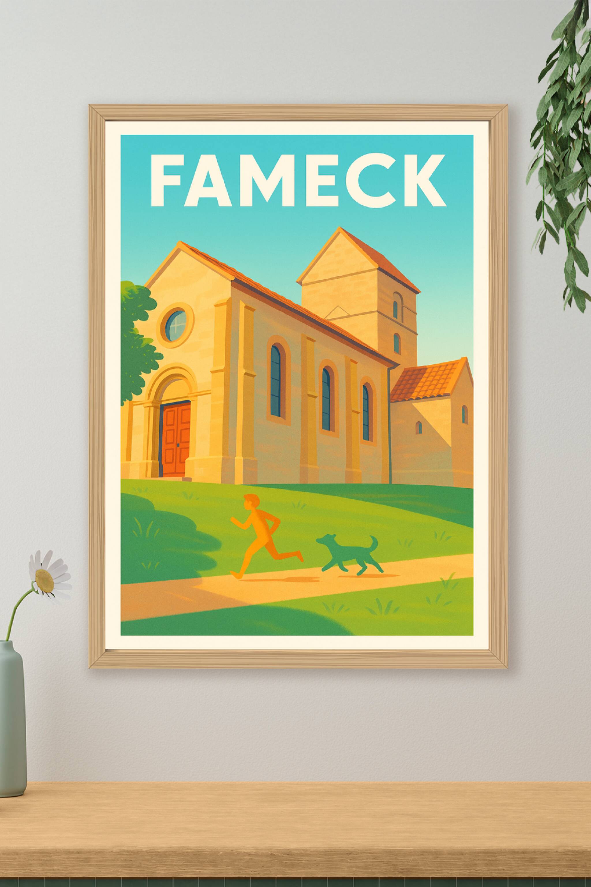 Affiche de Fameck - Sérénité et nature au cœur de la ville
