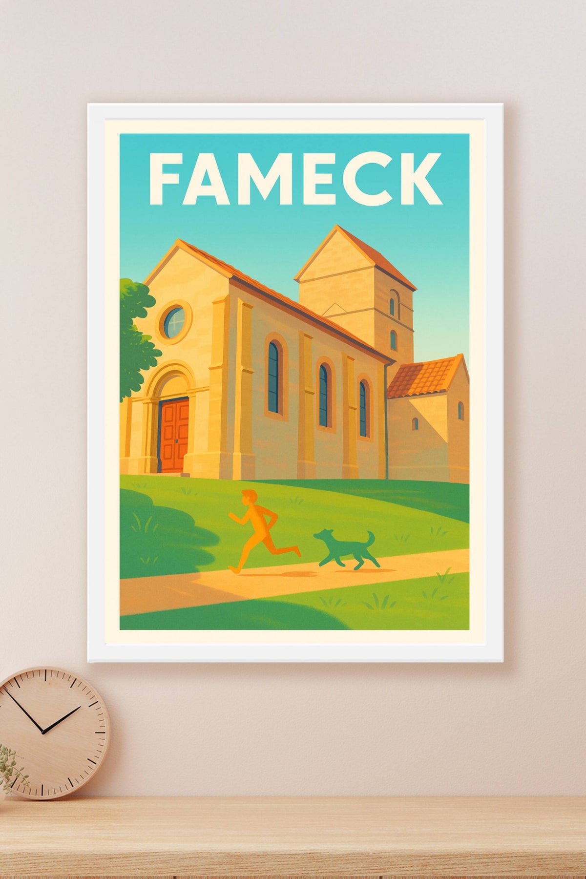 Affiche de Fameck - Sérénité et nature au cœur de la ville