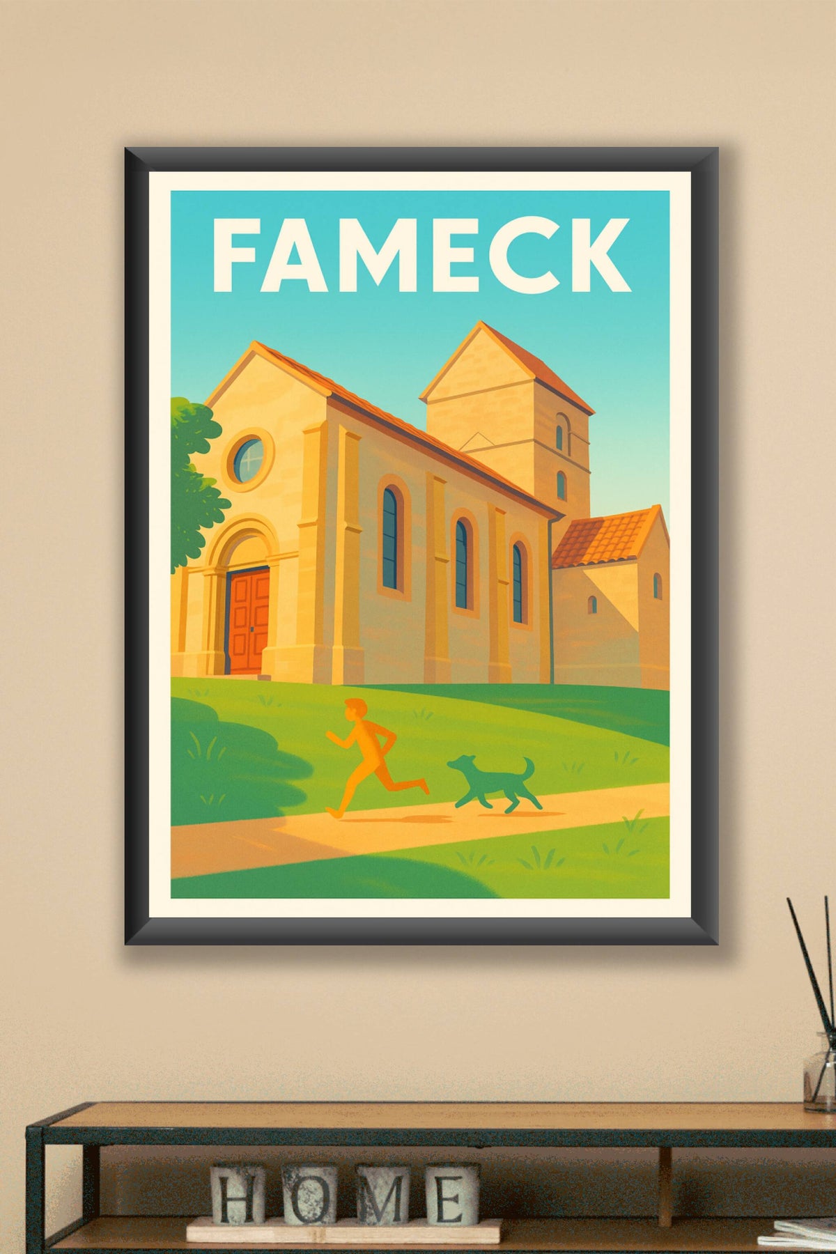 Affiche de Fameck - Sérénité et nature au cœur de la ville