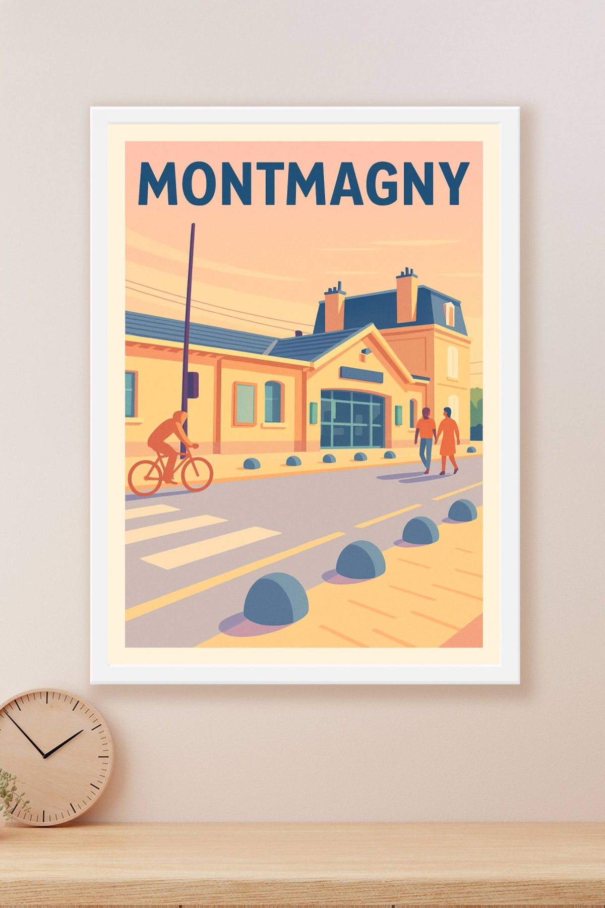 Affiche de Montmagny - Ambiance paisible et lumière dorée