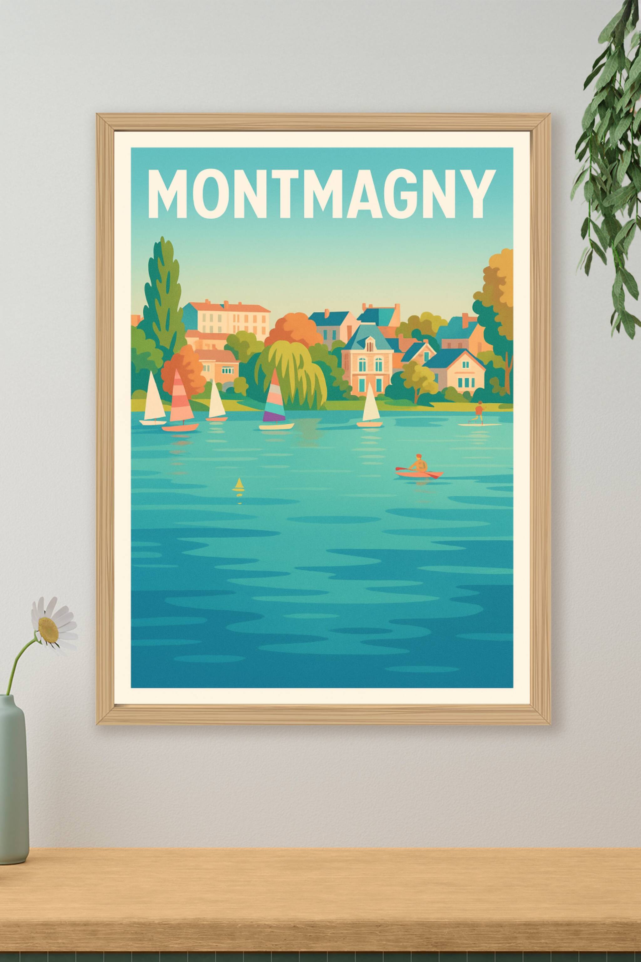 Affiche de Montmagny - Escapade paisible au fil de l'eau