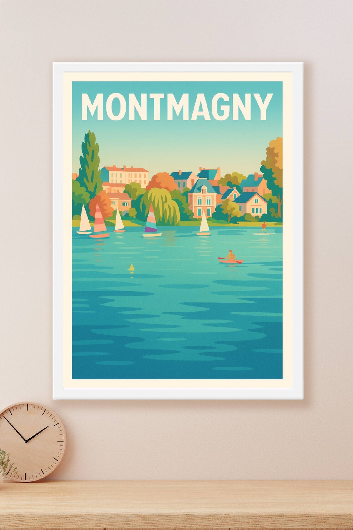 Affiche de Montmagny - Escapade paisible au fil de l'eau