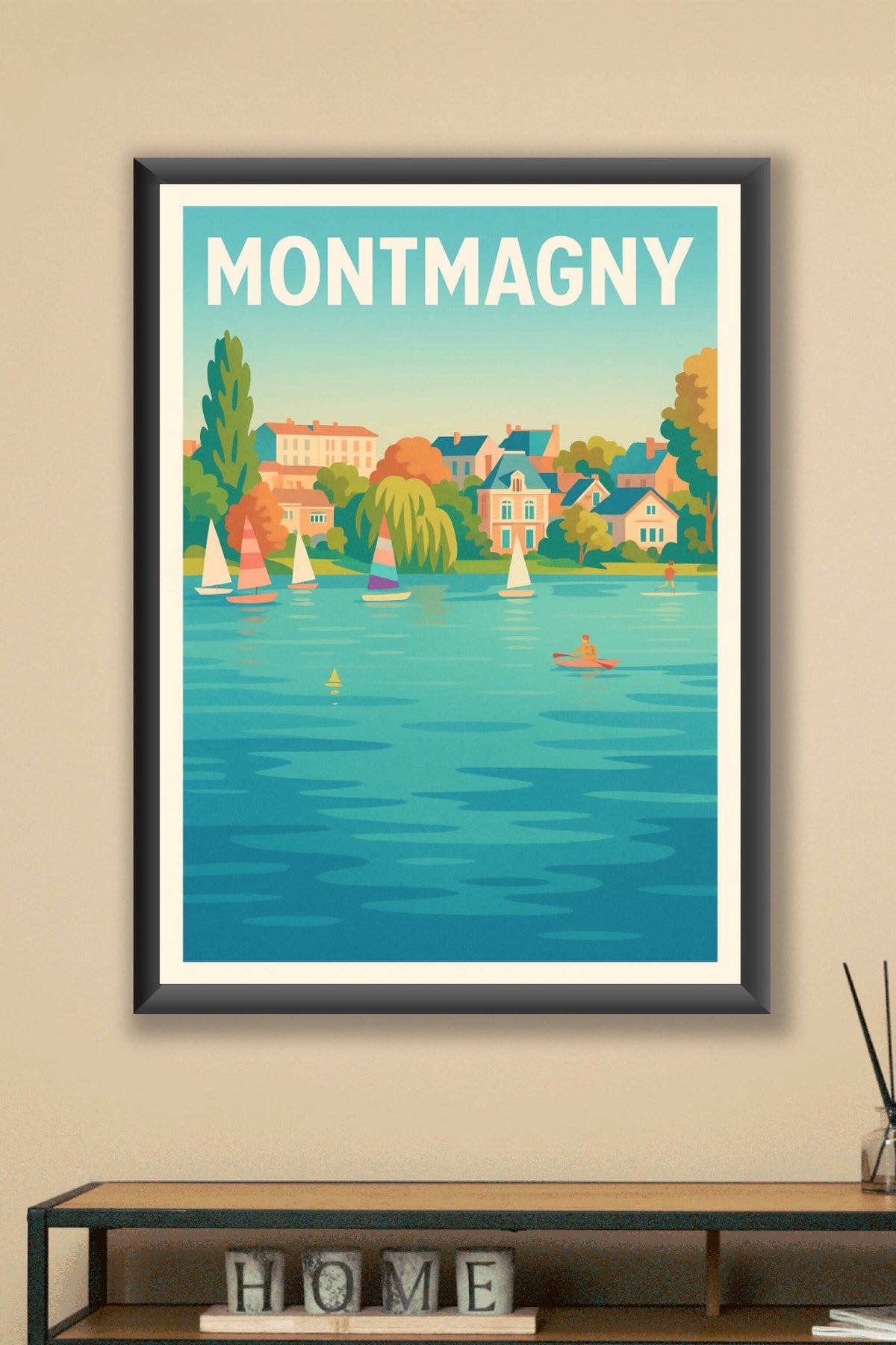 Affiche de Montmagny - Escapade paisible au fil de l'eau