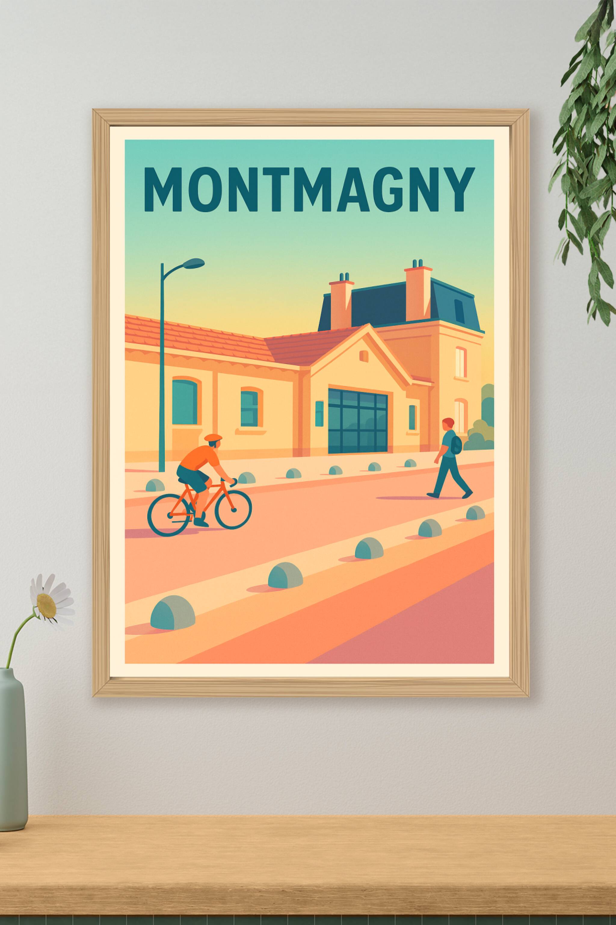 Affiche de Montmagny - Douceur de vie en perspective
