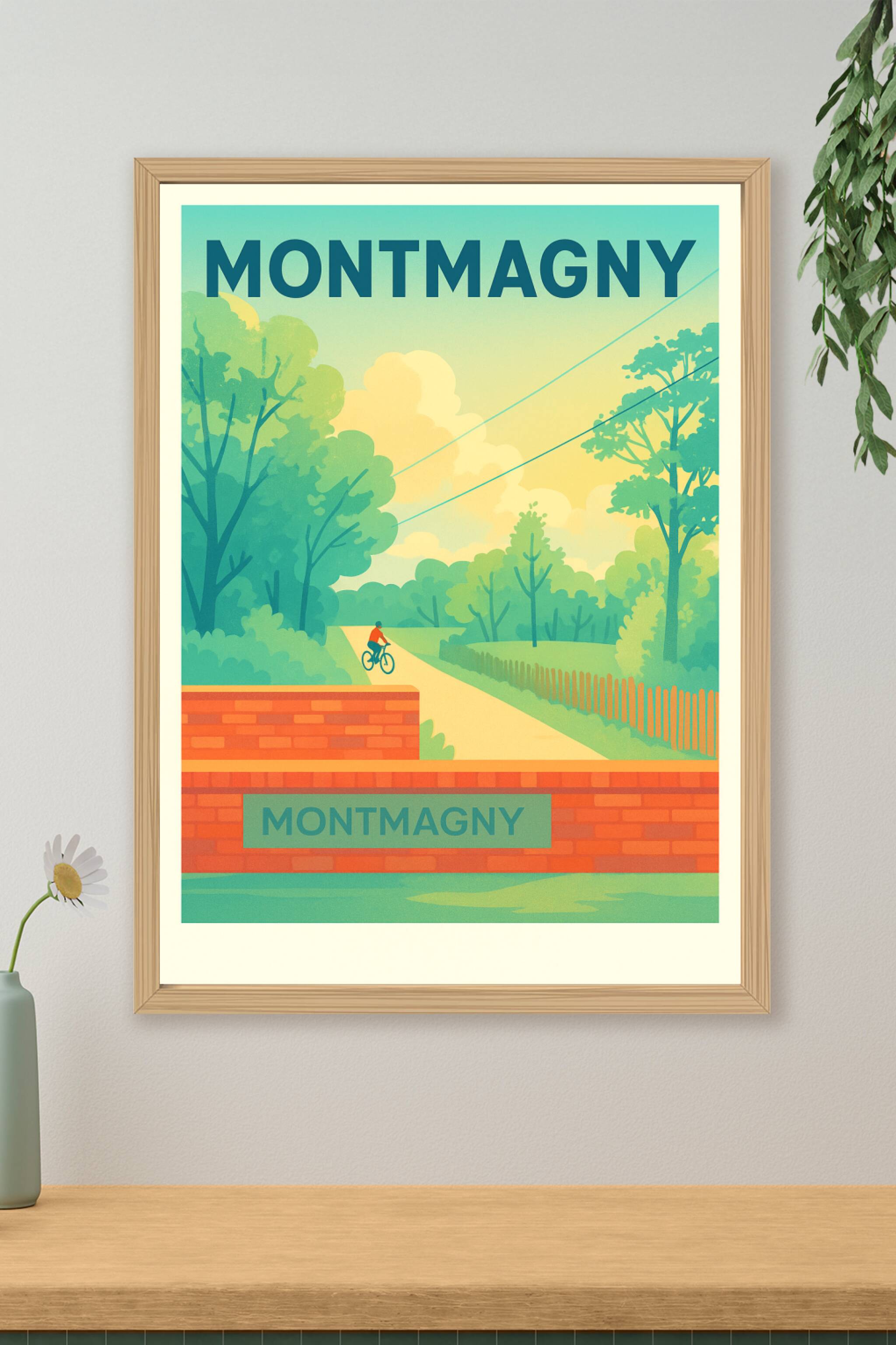 Affiche de Montmagny - Évasion verte et sérénité