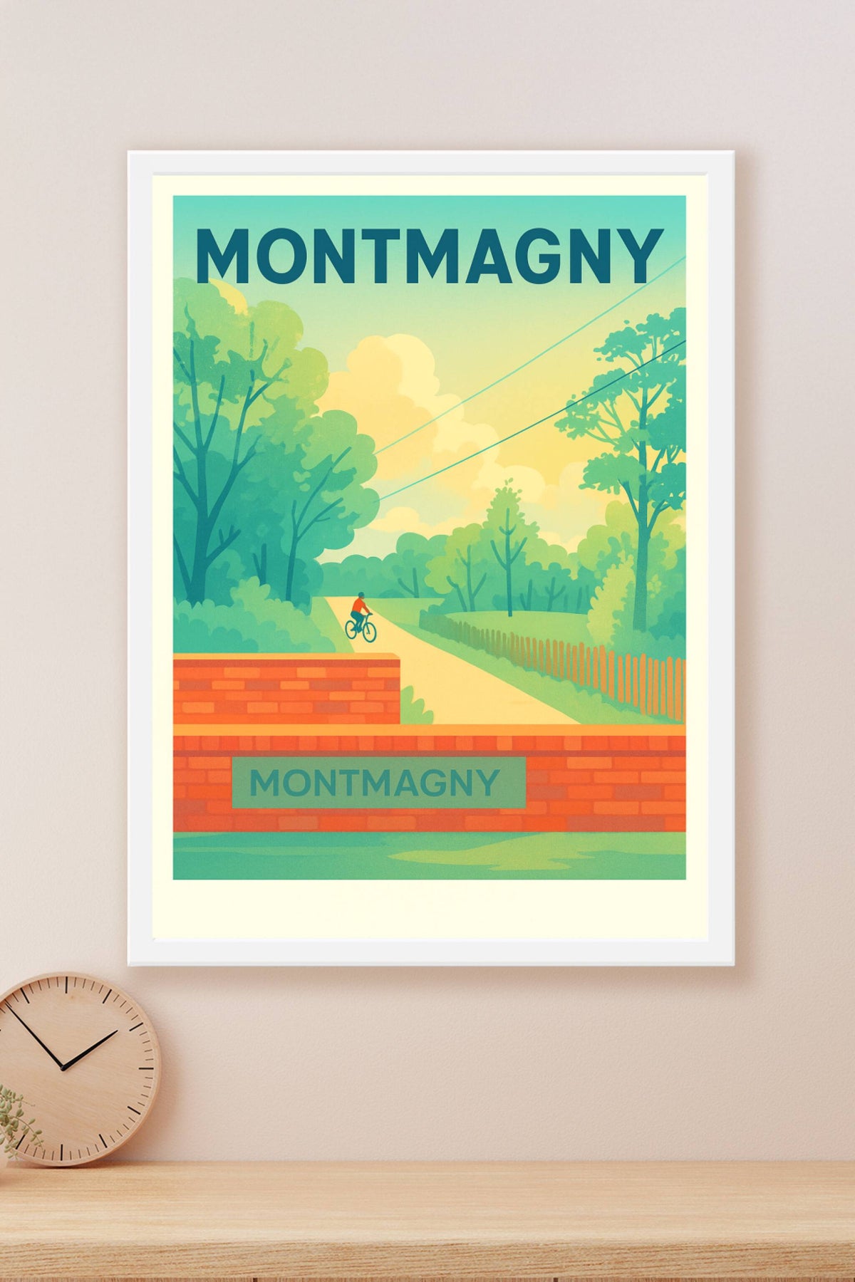 Affiche de Montmagny - Évasion verte et sérénité