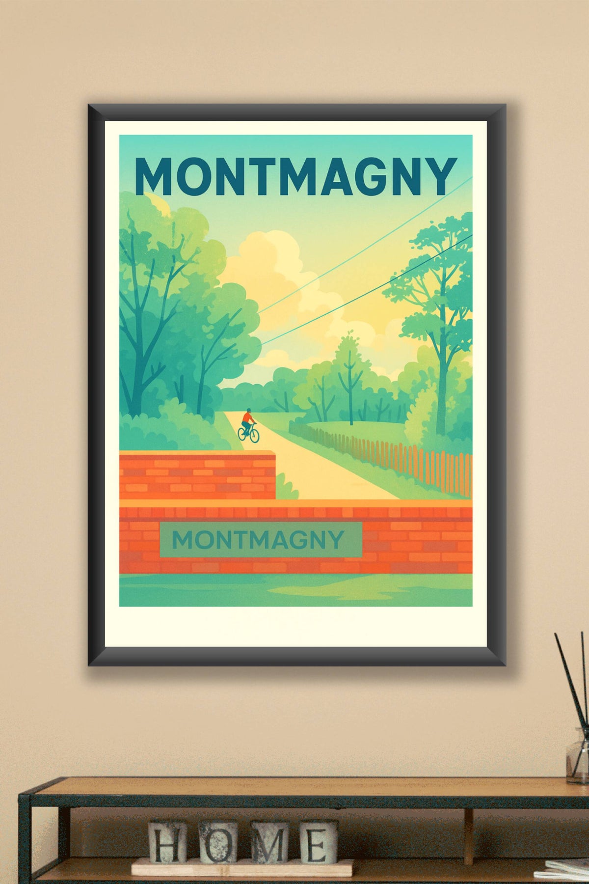 Affiche de Montmagny - Évasion verte et sérénité