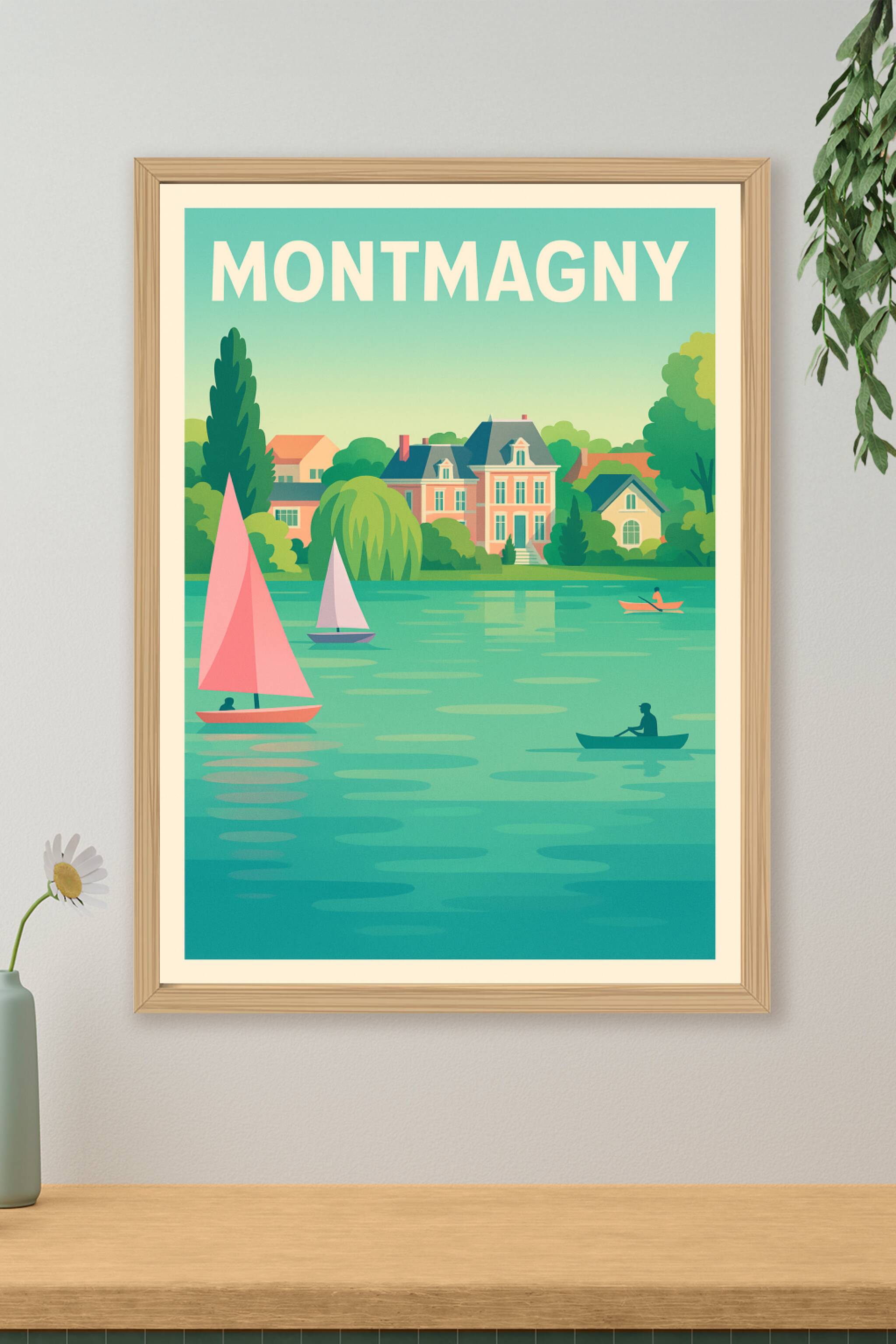 Affiche de Montmagny - Sérénité au fil de l'eau