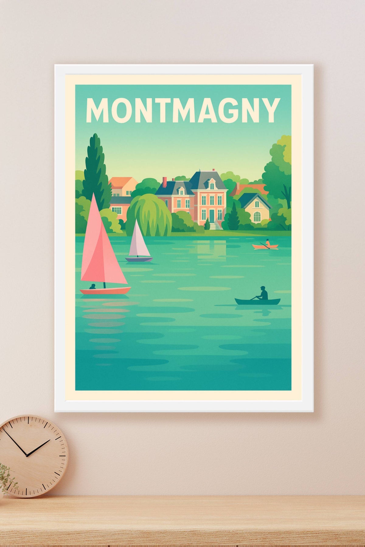 Affiche de Montmagny - Sérénité au fil de l'eau