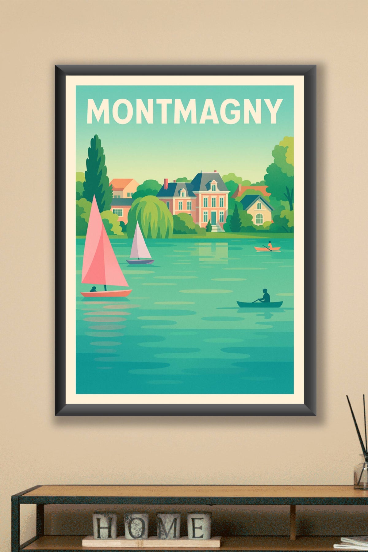 Affiche de Montmagny - Sérénité au fil de l'eau