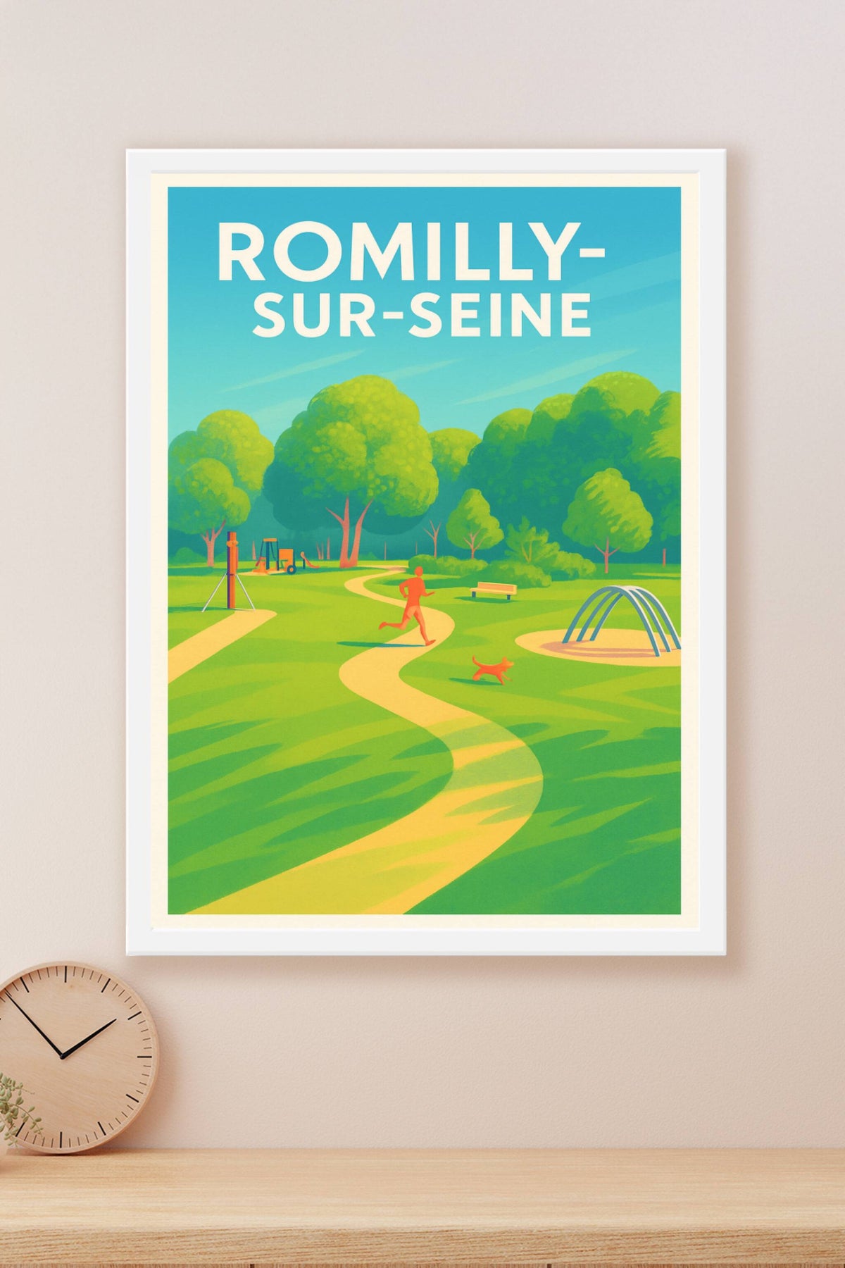 Affiche de Romilly-sur-Seine - Esprit nature et détente