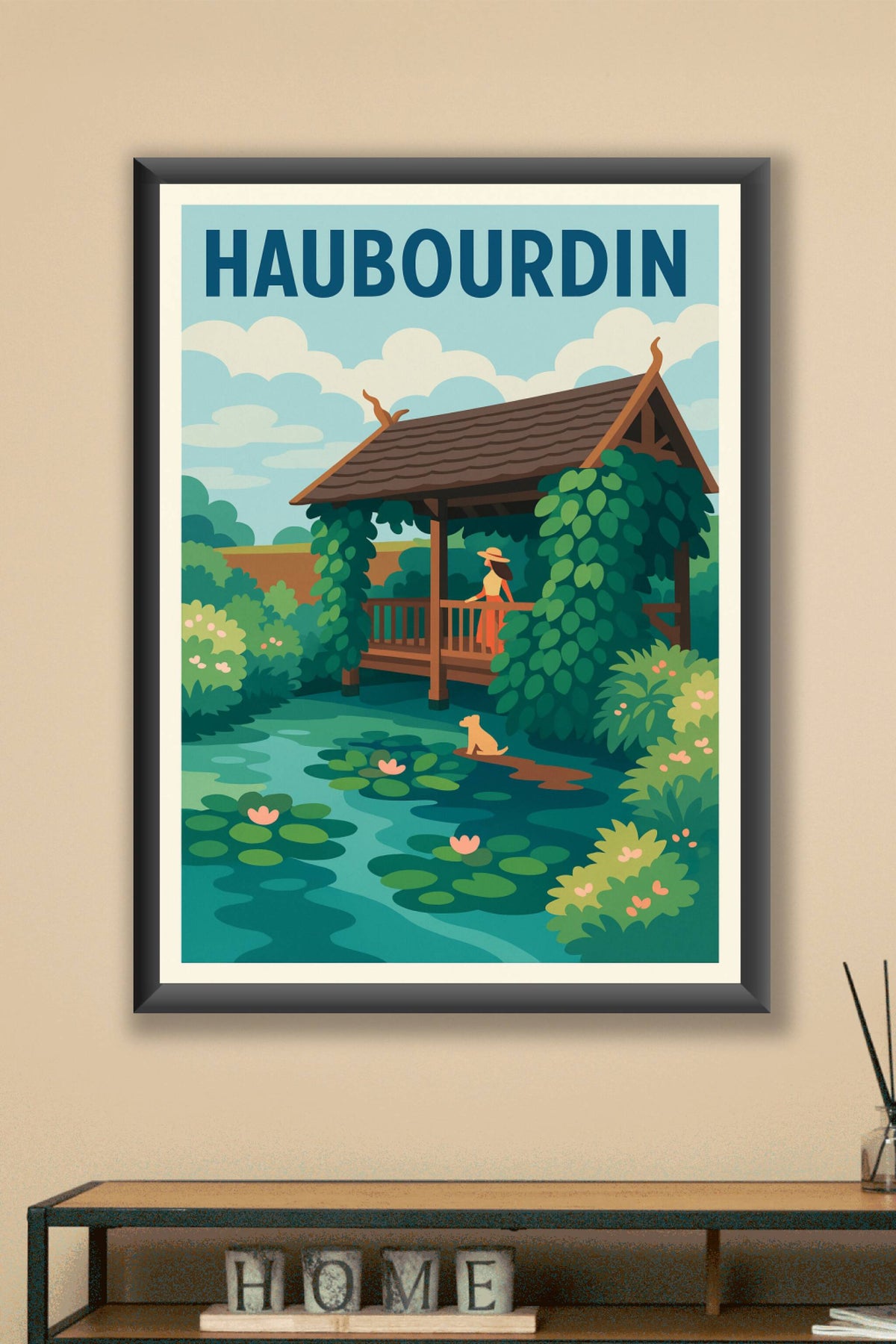 Affiche de Haubourdin - Escapade bucolique et sérénité
