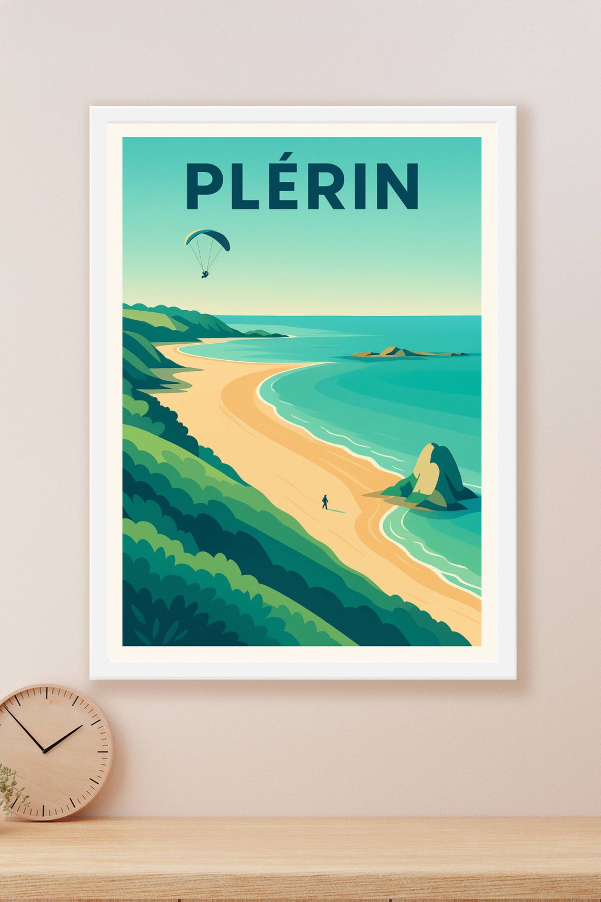 Affiche de Plérin - Évasion et sérénité au bord de l'Atlantique