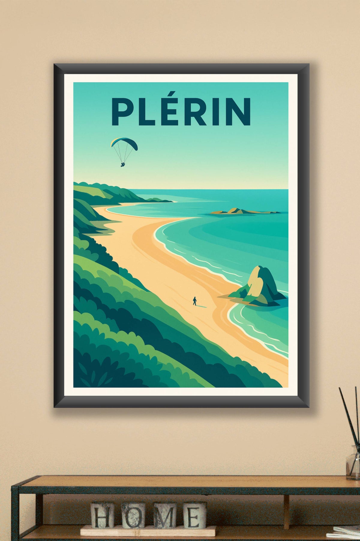 Affiche de Plérin - Évasion et sérénité au bord de l'Atlantique