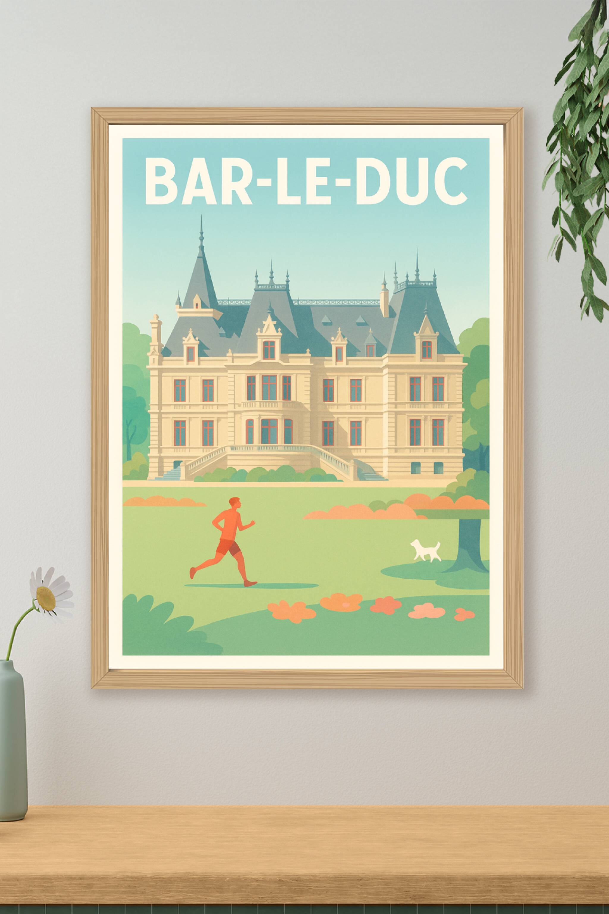 Affiche de Bar-le-Duc - Élégance et Sérénité au Château