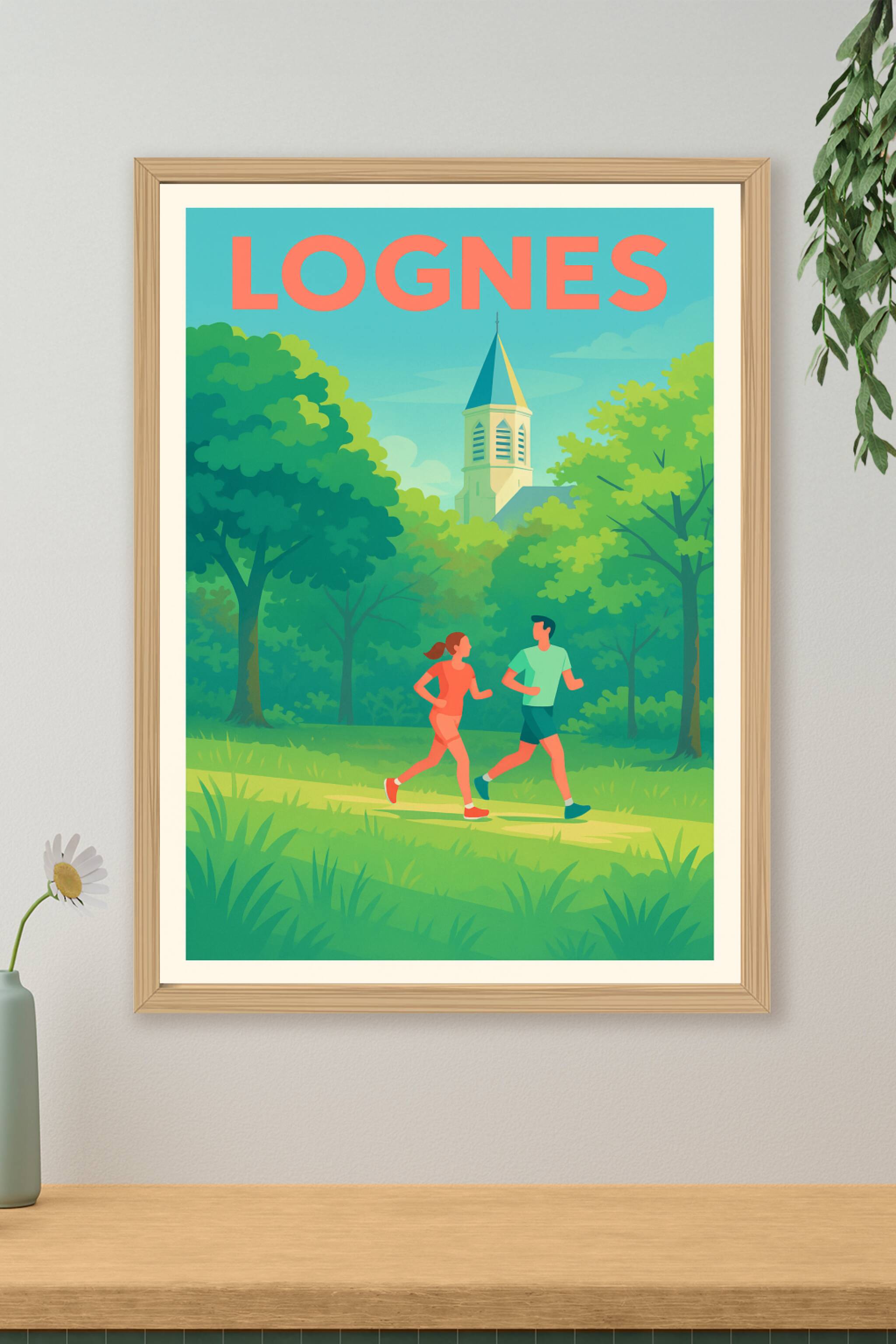 Affiche de Lognes - L'énergie en pleine nature